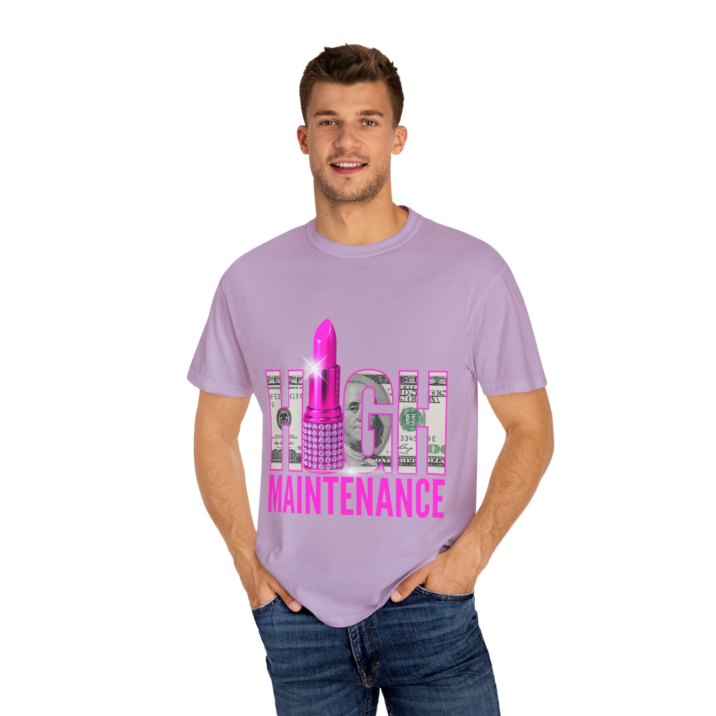 High Maintenance T-Shirt, Trendy Tee for Fashion Lovers, Perfect Gift for Birthdays, Casual Wear, Statement Shirt