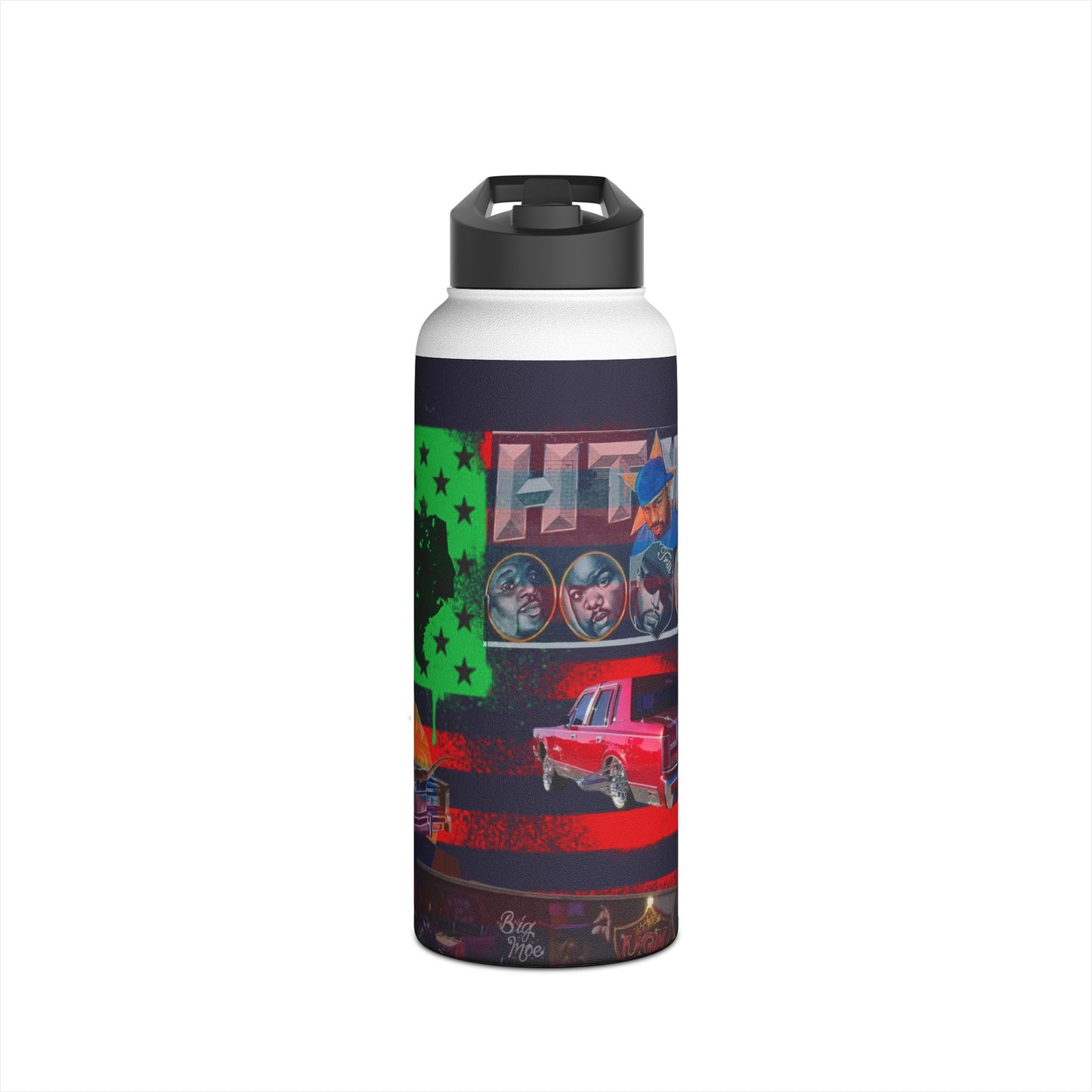 Stainless Steel Water Bottle, Standard Lid