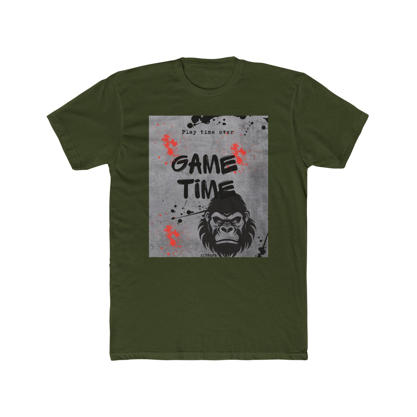 Game Time Unisex Crew Tee | Fun Graphic T-Shirt for Gamers, Casual Wear, Birthday Gift, Party Attire, Everyday Style