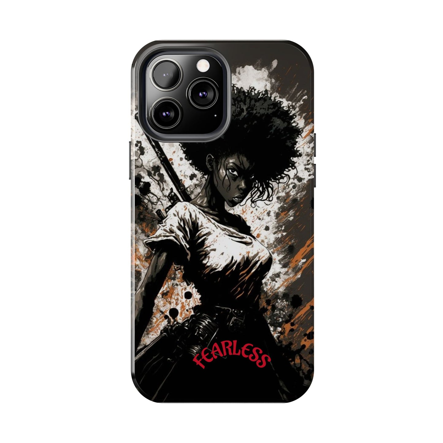 Fearless Tough Phone Cases for Adventurers, Unique Gifts for Him/Her, Durable Phone Accessories, Art-inspired Cases, Stylish Protection