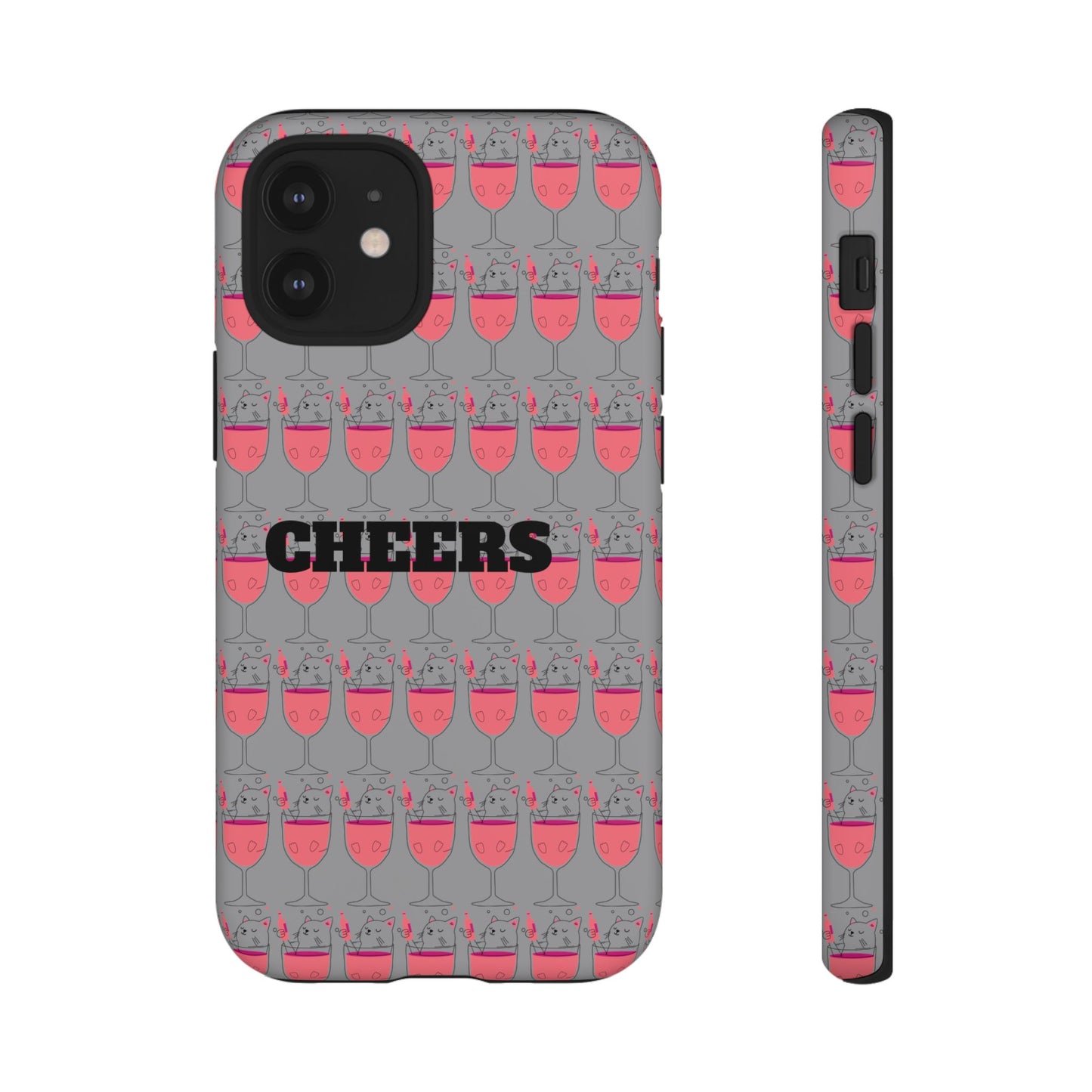 Cheers Phone Case, Fun Protective Case for Party Lovers, Gift for Birthdays, Anniversaries, Graduation, Custom Phone Cover