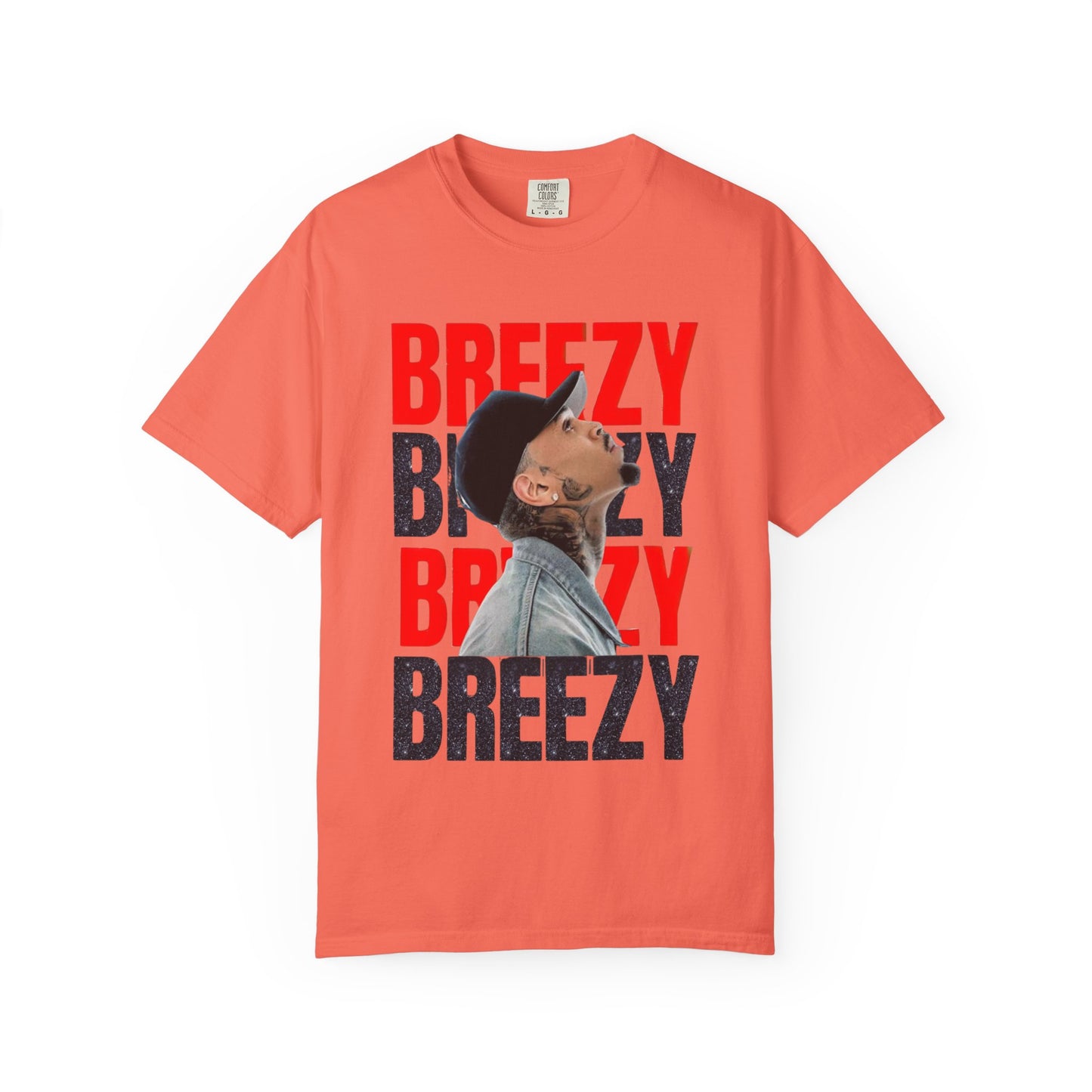 Trendy Unisex Graphic T-Shirt Inspired by Breezy Vibes, Perfect for Casual Wear, Street Fashion, Music Lovers, Gifts