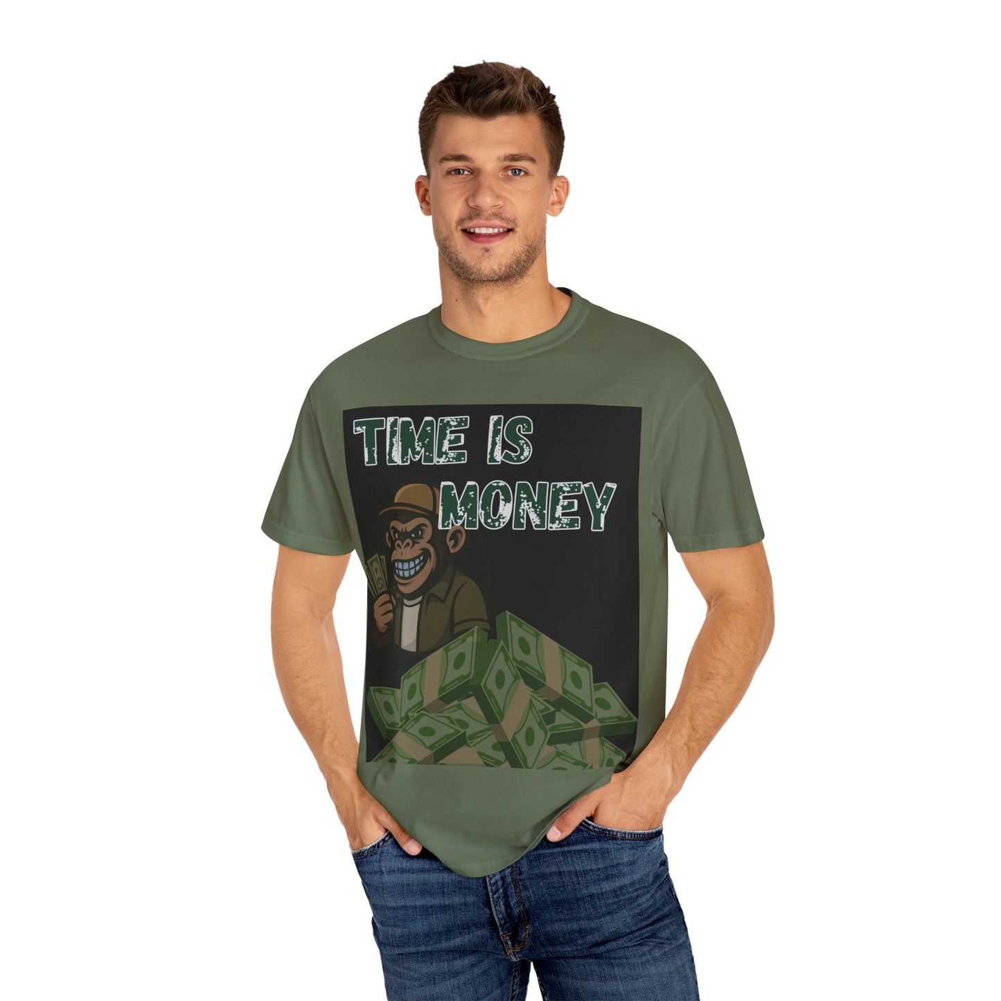 Money Motivation T-Shirt, Funny Graphic Tee, Casual Wear, Gift for Him, Relaxed Fit Unisex Top, Streetwear Style