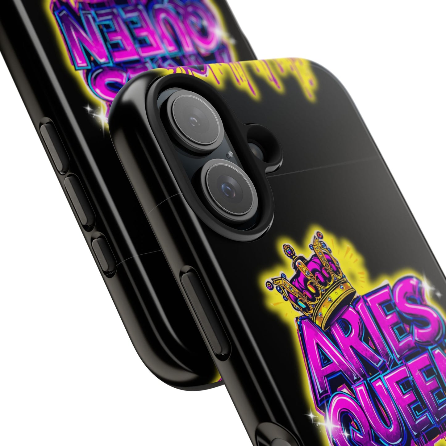 Aries Queen Tough Phone Cases - Vivid Design, Durable Protection, Aries Gifts, Astrology Accessories, Colorful Phone Cover