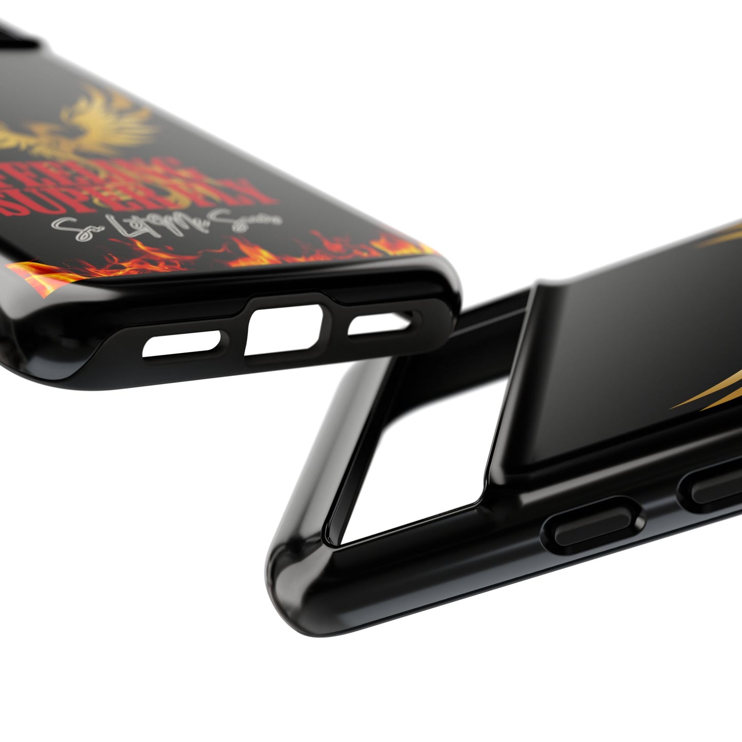 Phoenix Design Tough Phone Case | Feeling Super Fly | Gift for Trendsetters, Stylish Protection, Birthday, Holiday Cell Cover