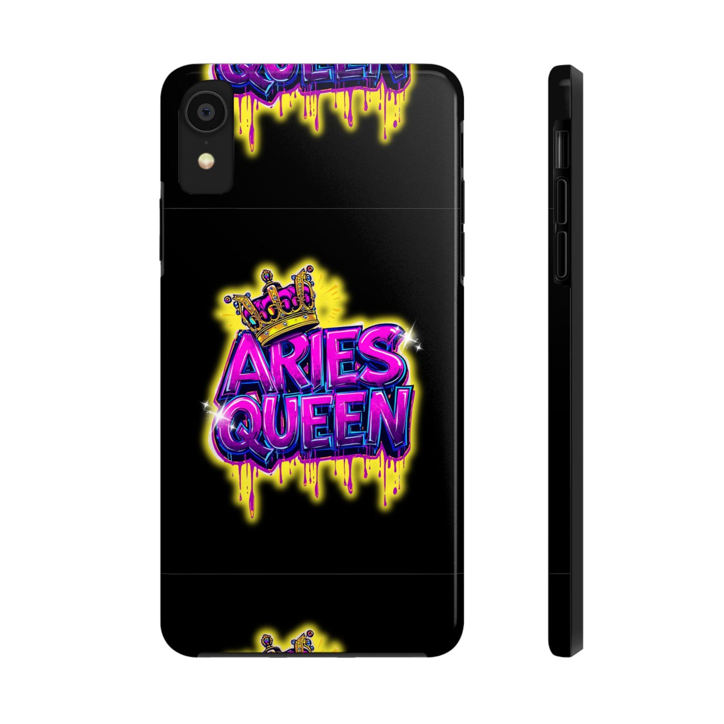 Aries Queen Tough Phone Cases - Vivid Design, Durable Protection, Aries Gifts, Astrology Accessories, Colorful Phone Cover