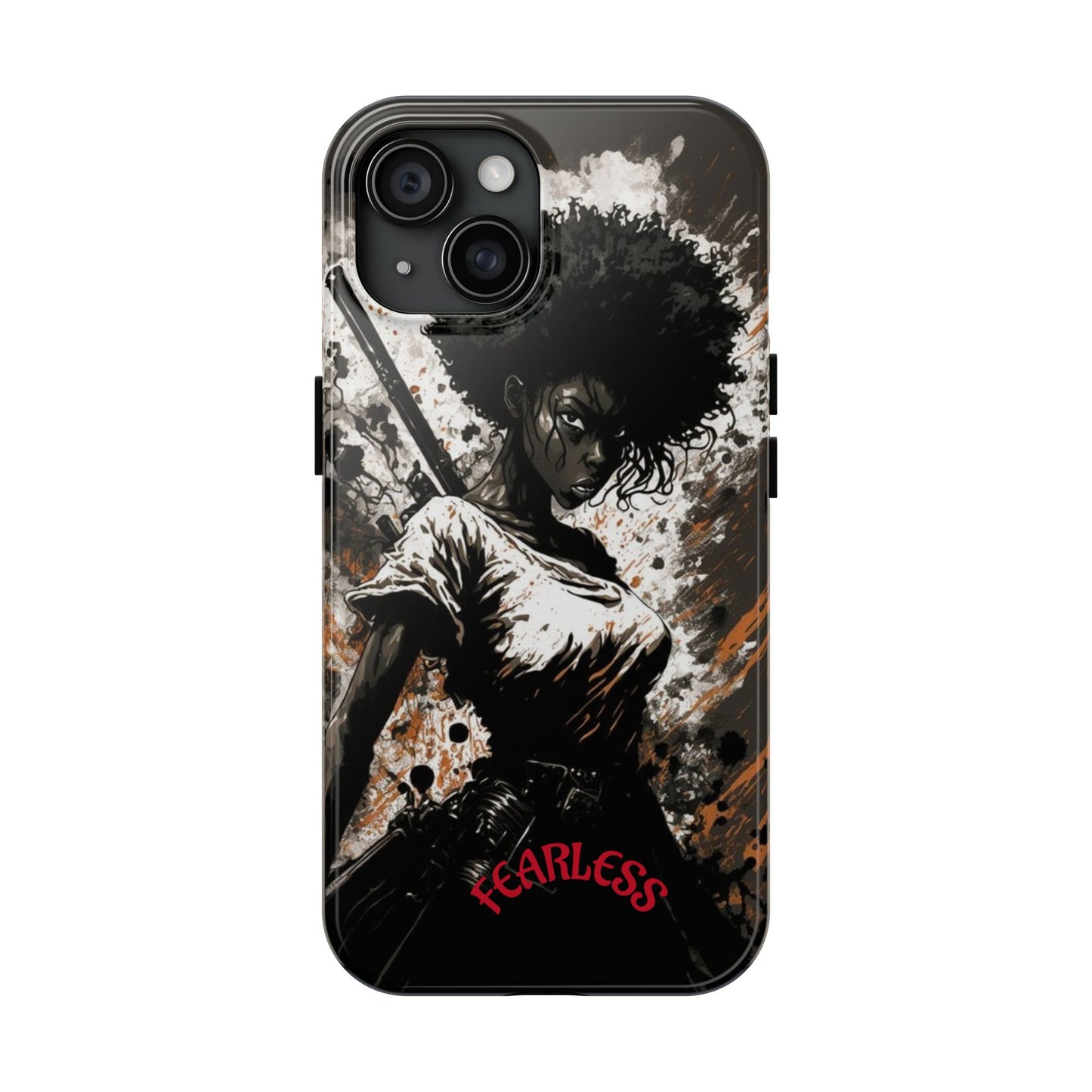 Fearless Tough Phone Cases for Adventurers, Unique Gifts for Him/Her, Durable Phone Accessories, Art-inspired Cases, Stylish Protection