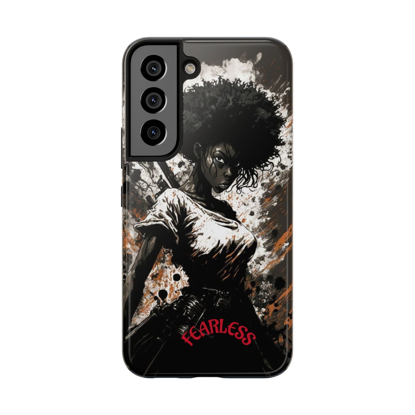 Fearless Tough Phone Cases for Adventurers, Unique Gifts for Him/Her, Durable Phone Accessories, Art-inspired Cases, Stylish Protection