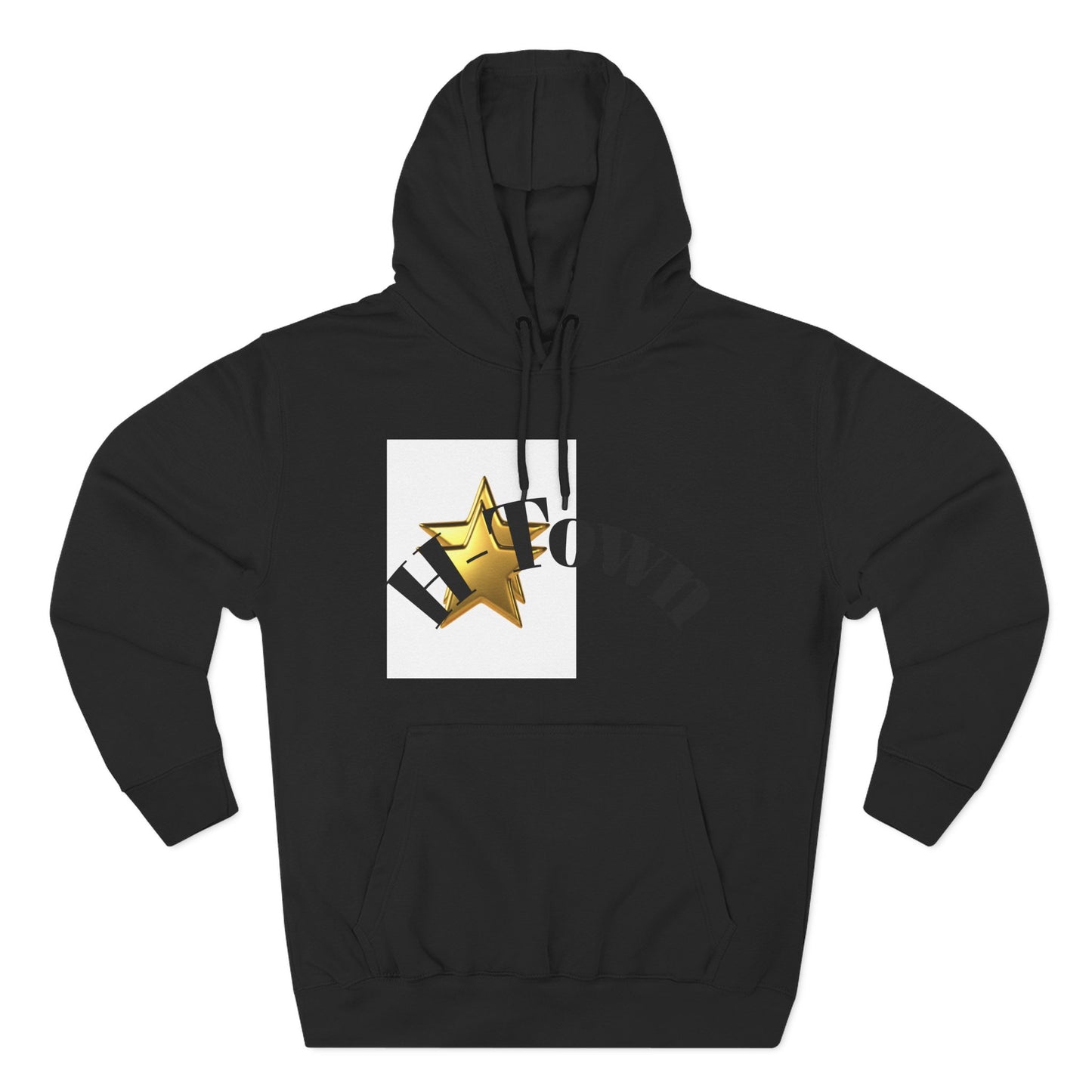 H-Town Fleece Hoodie, Cozy Sweatshirt for Urban Flair, Perfect for Casual Wear, Gifts for Friends, Street Style Essential, Unisex Hoodie