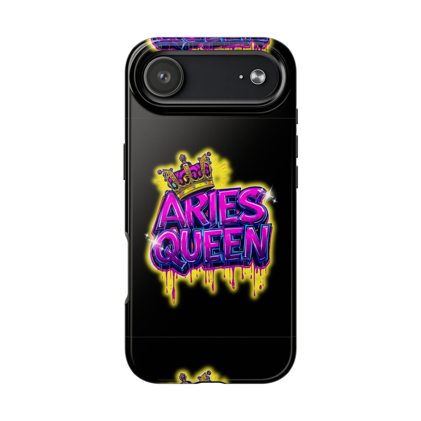 Aries Queen Tough Phone Cases - Vivid Design, Durable Protection, Aries Gifts, Astrology Accessories, Colorful Phone Cover