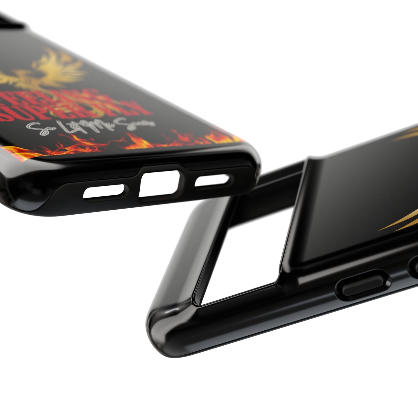 Phoenix Design Tough Phone Case | Feeling Super Fly | Gift for Trendsetters, Stylish Protection, Birthday, Holiday Cell Cover