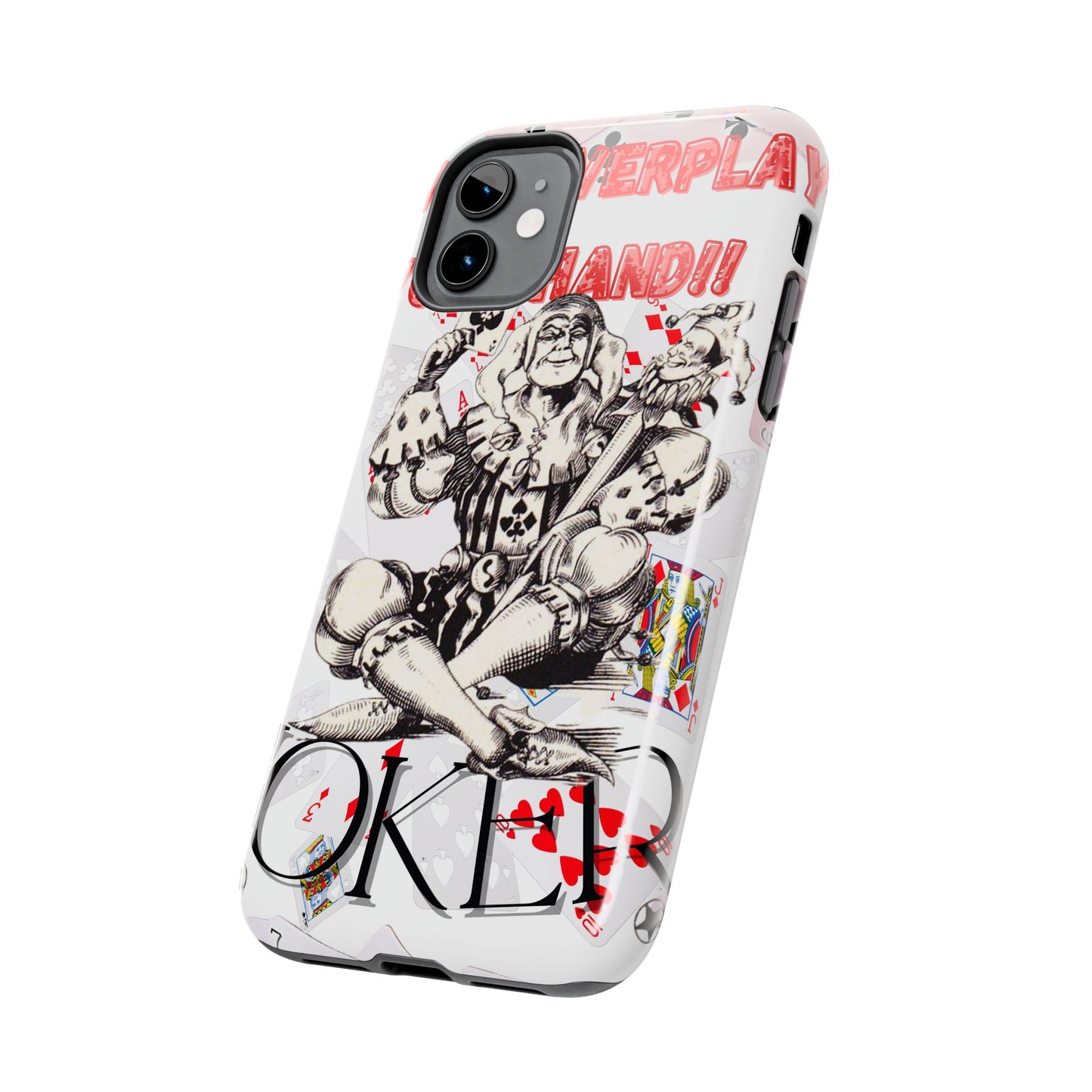 Bold Joker Phone Case - Unique Tough Cover for Gamers, Stylish Protection, Gift for Card Players, Fun Design for Phone Lovers