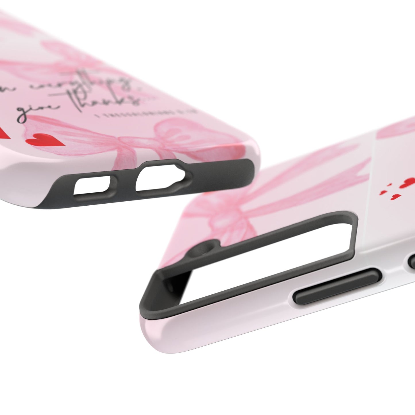 Stylish Tough Phone Cases with Heart Design - Perfect for Gifts, Valentines, Love, Friendship, Personal Expression