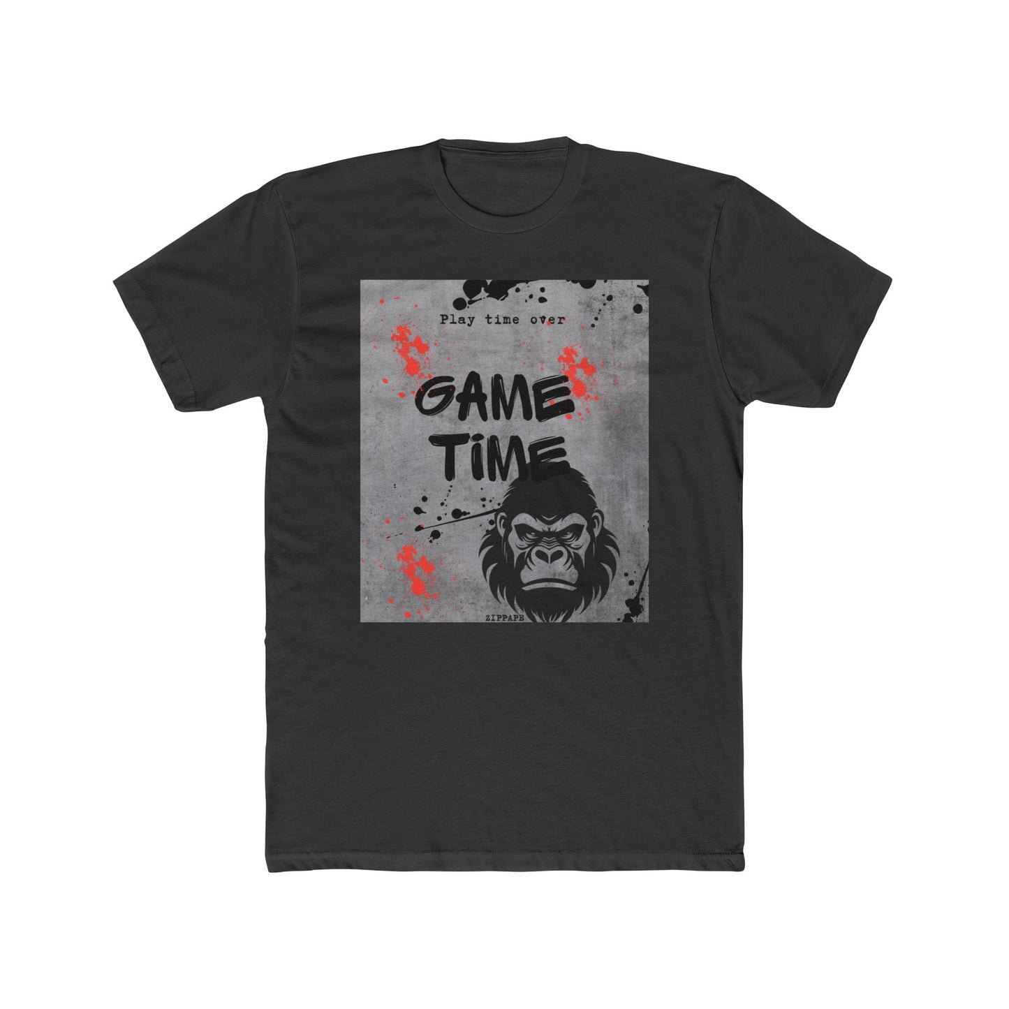 Game Time Unisex Crew Tee | Fun Graphic T-Shirt for Gamers, Casual Wear, Birthday Gift, Party Attire, Everyday Style