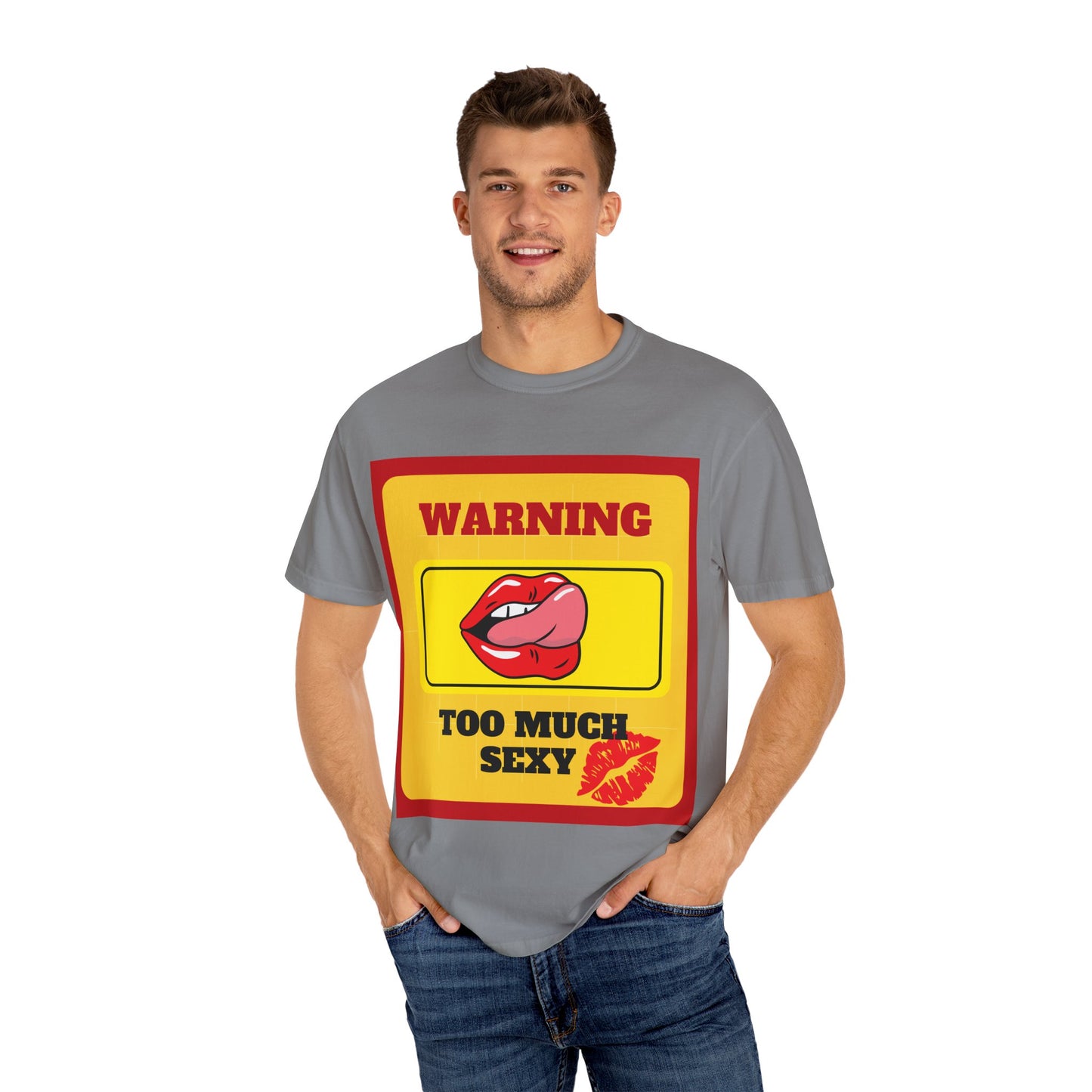 Playful Warning T-shirt, Casual Unisex Tee, Summer Outfit, Gift for Her, Fun Graphic Shirt, Bold Statement Clothing