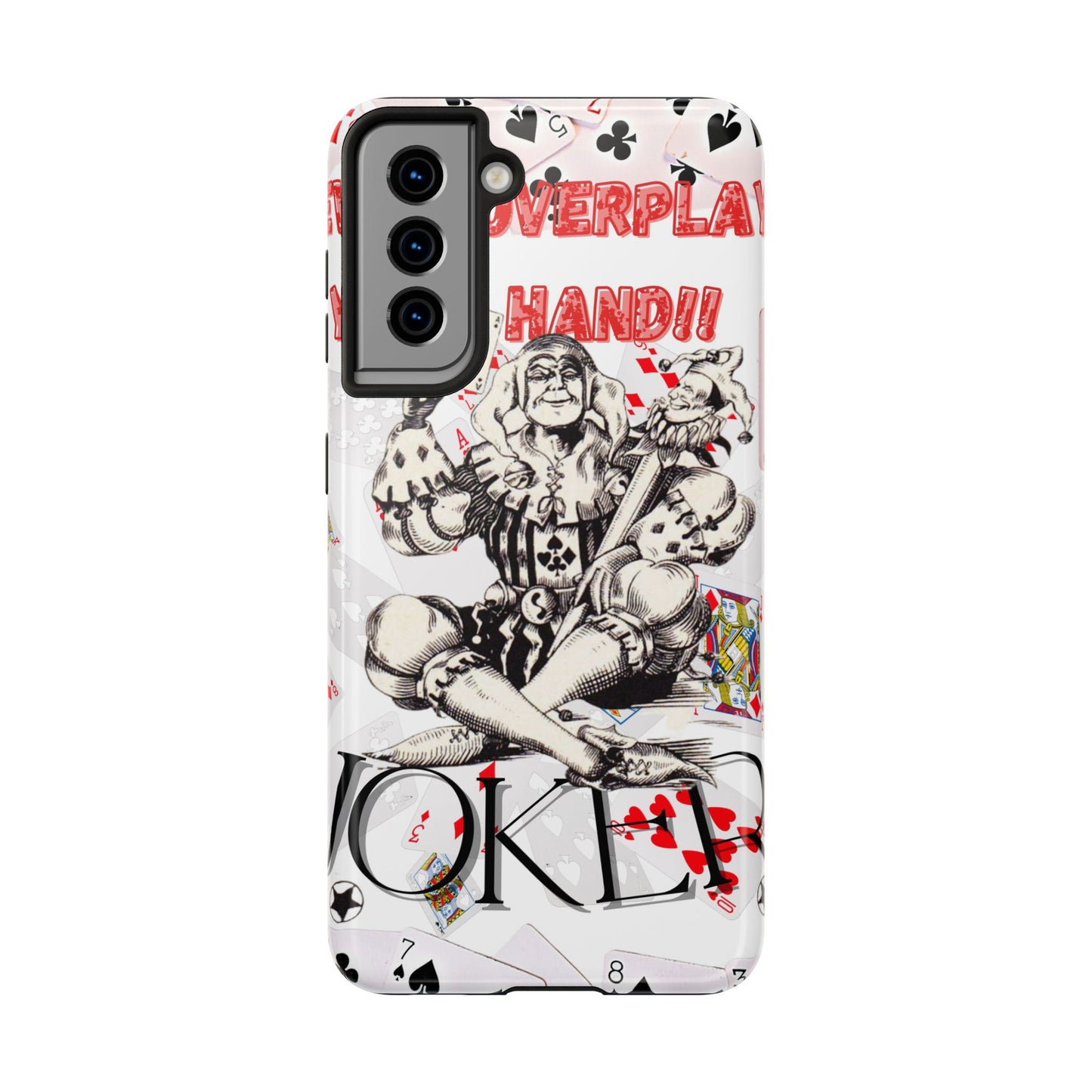 Bold Joker Phone Case - Unique Tough Cover for Gamers, Stylish Protection, Gift for Card Players, Fun Design for Phone Lovers