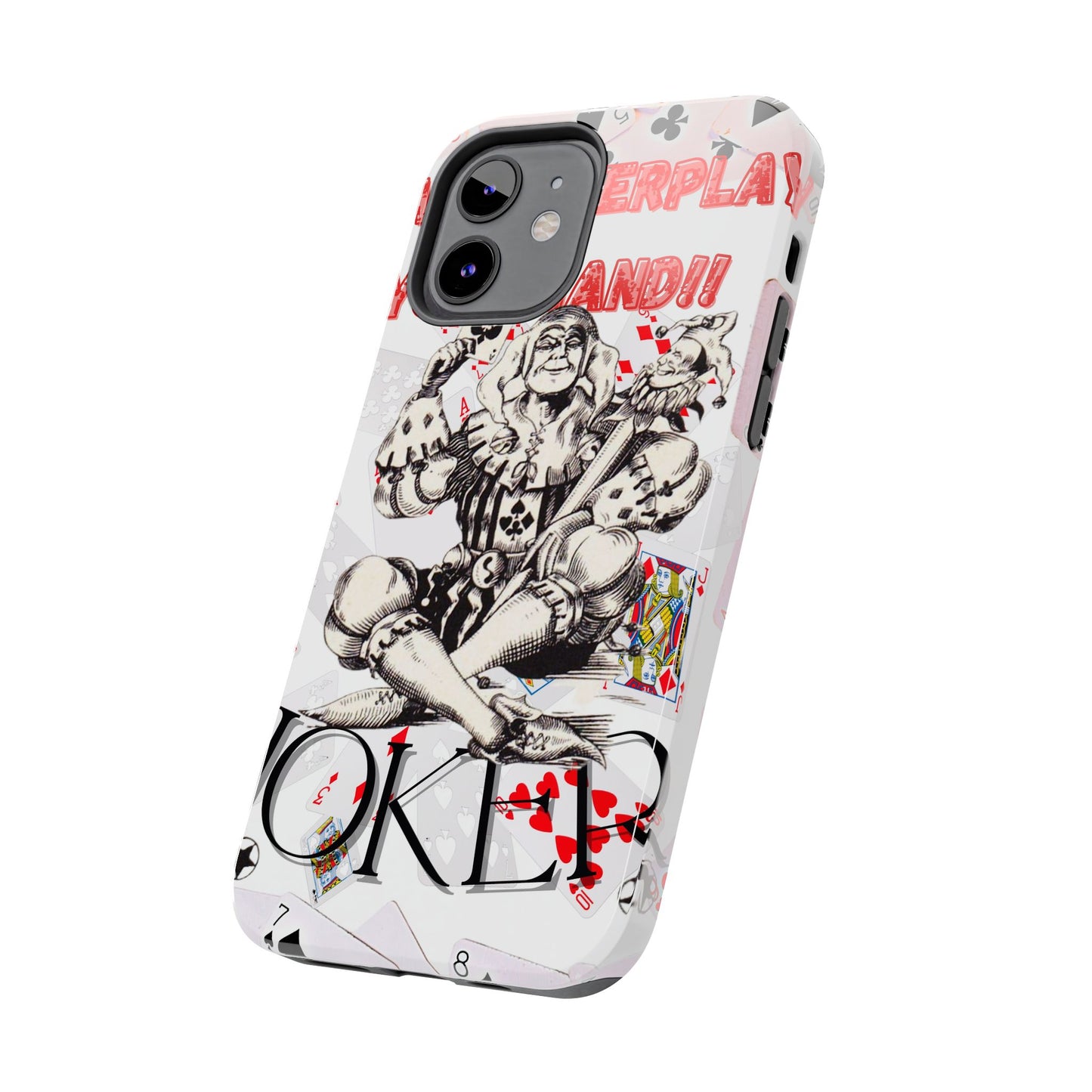Bold Joker Phone Case - Unique Tough Cover for Gamers, Stylish Protection, Gift for Card Players, Fun Design for Phone Lovers
