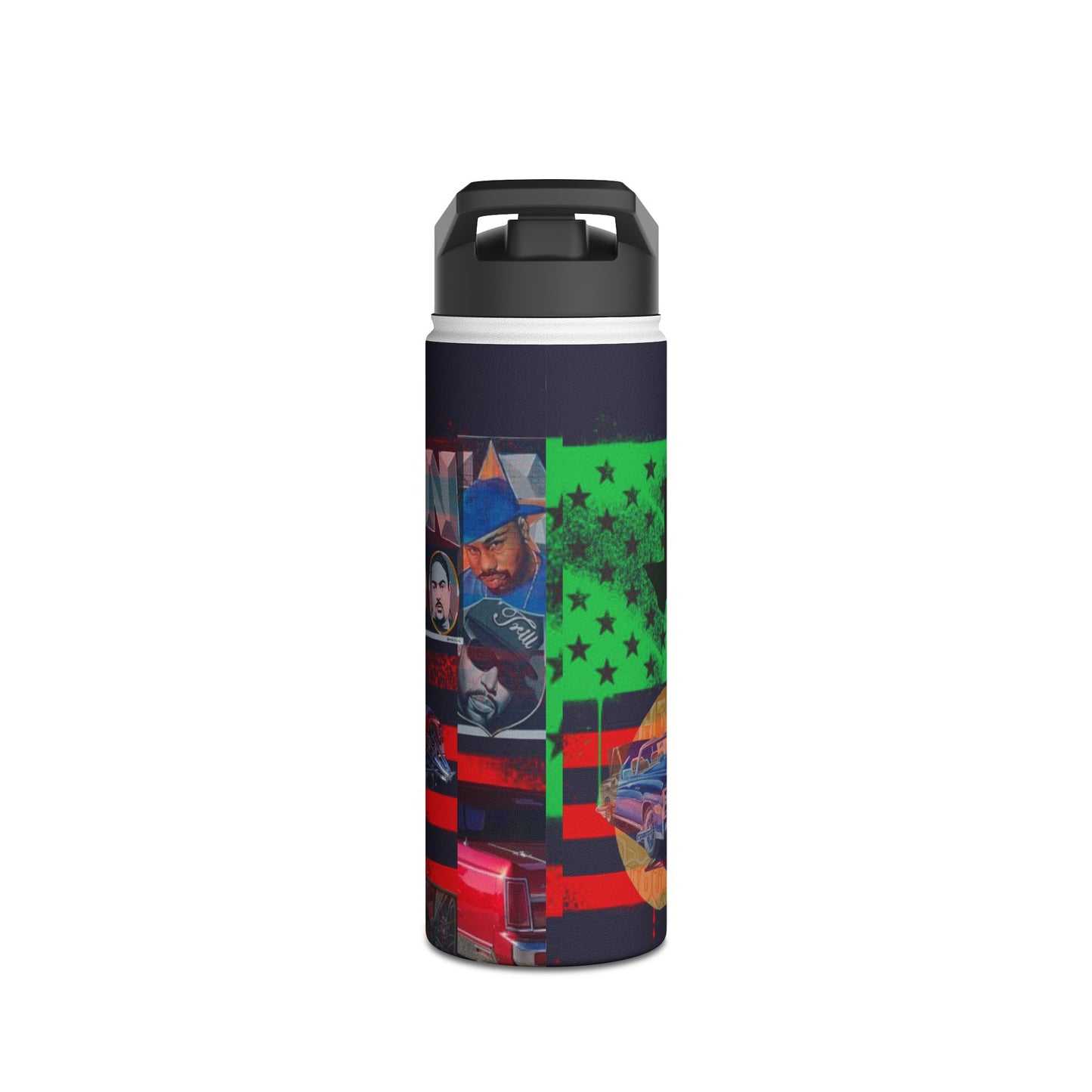 Stainless Steel Water Bottle, Standard Lid