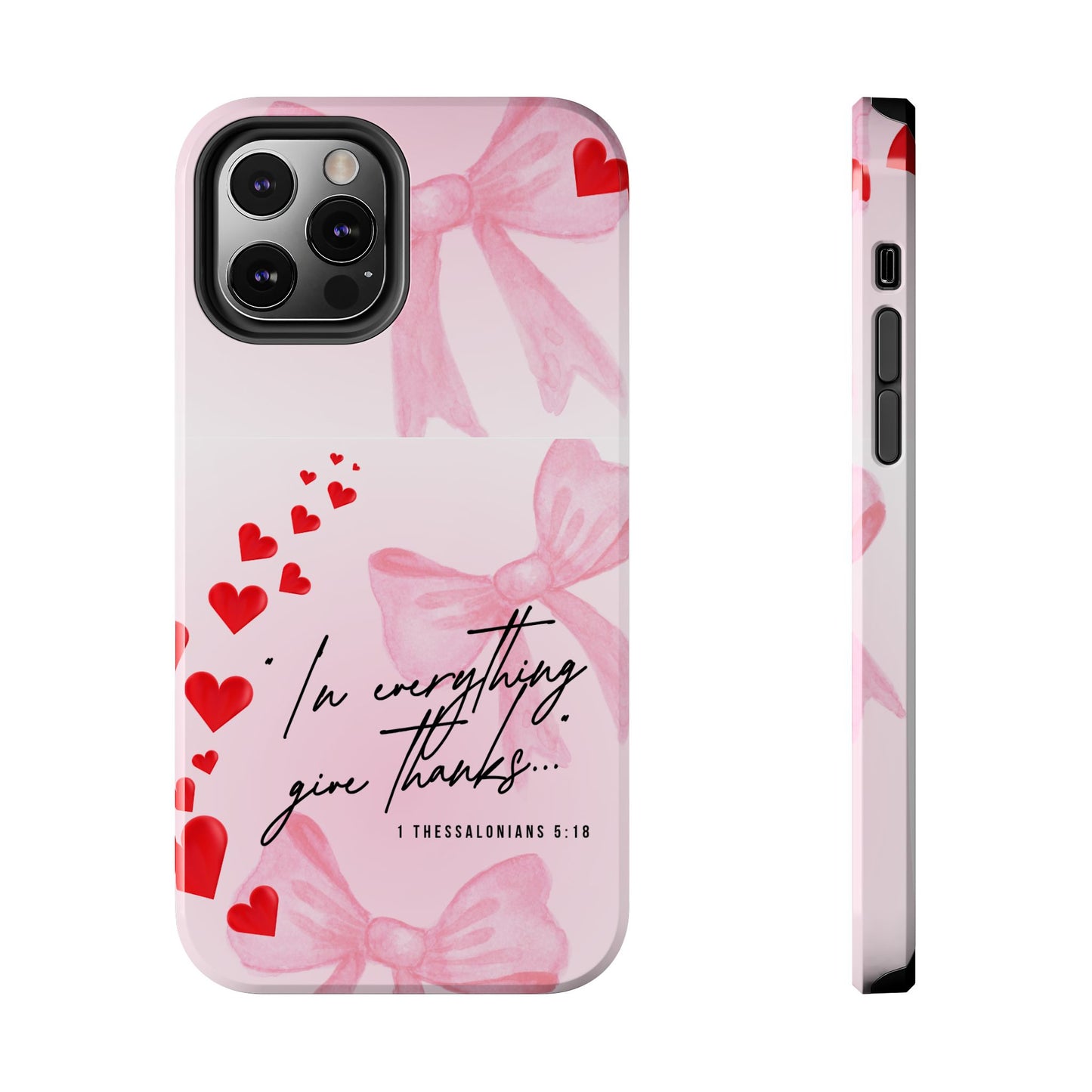 Stylish Tough Phone Cases with Heart Design - Perfect for Gifts, Valentines, Love, Friendship, Personal Expression