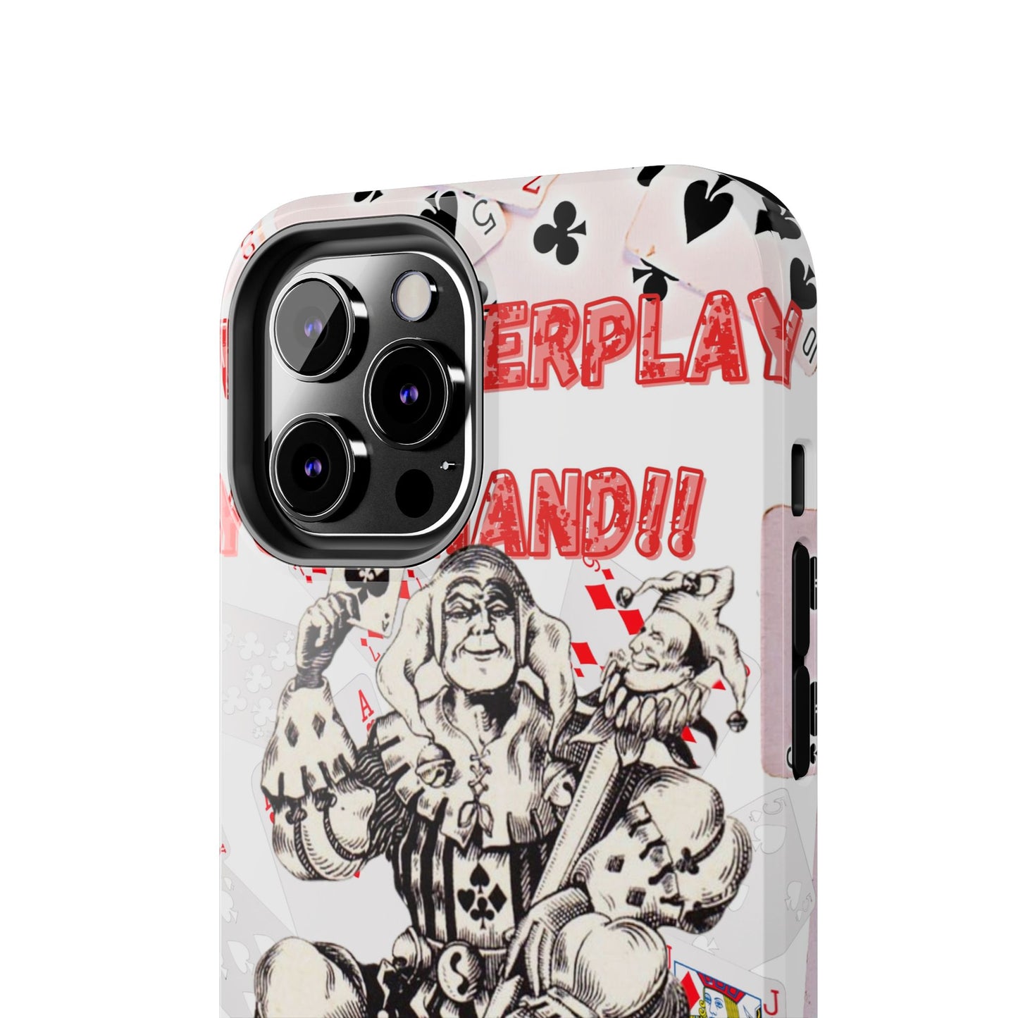 Bold Joker Phone Case - Unique Tough Cover for Gamers, Stylish Protection, Gift for Card Players, Fun Design for Phone Lovers