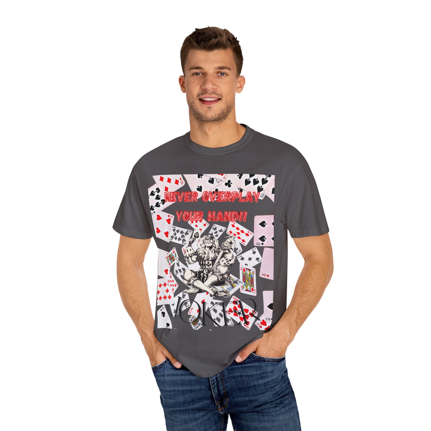 Joker Graphic Tee, Casual Streetwear T-Shirt, Unique Gift for Gamers, Fun Fashion Statement, Perfect for Parties