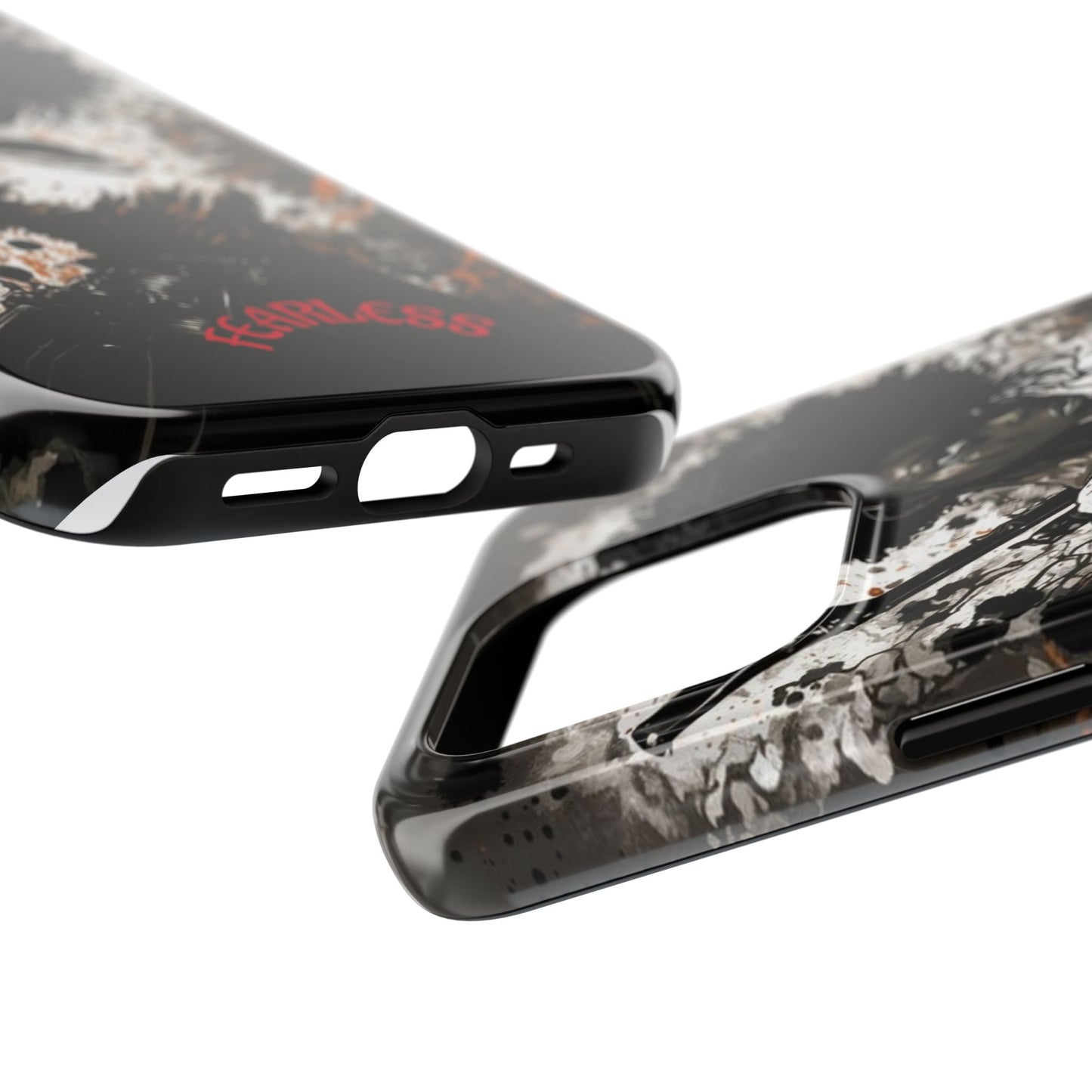 Fearless Tough Phone Cases for Adventurers, Unique Gifts for Him/Her, Durable Phone Accessories, Art-inspired Cases, Stylish Protection