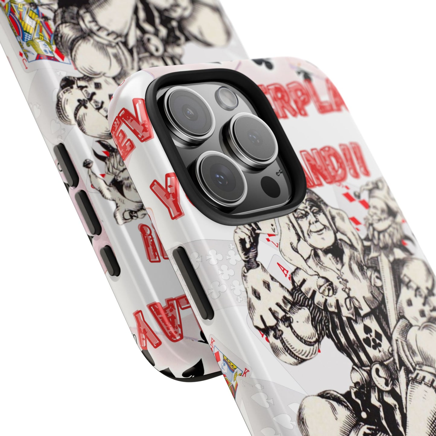 Bold Joker Phone Case - Unique Tough Cover for Gamers, Stylish Protection, Gift for Card Players, Fun Design for Phone Lovers
