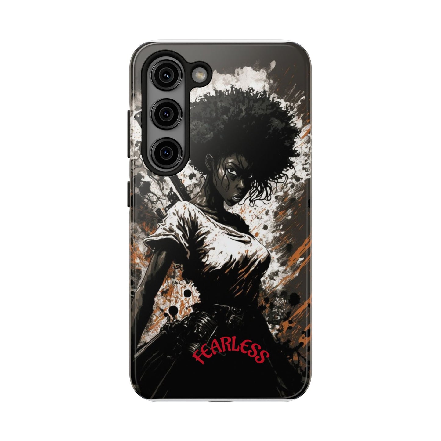 Fearless Tough Phone Cases for Adventurers, Unique Gifts for Him/Her, Durable Phone Accessories, Art-inspired Cases, Stylish Protection