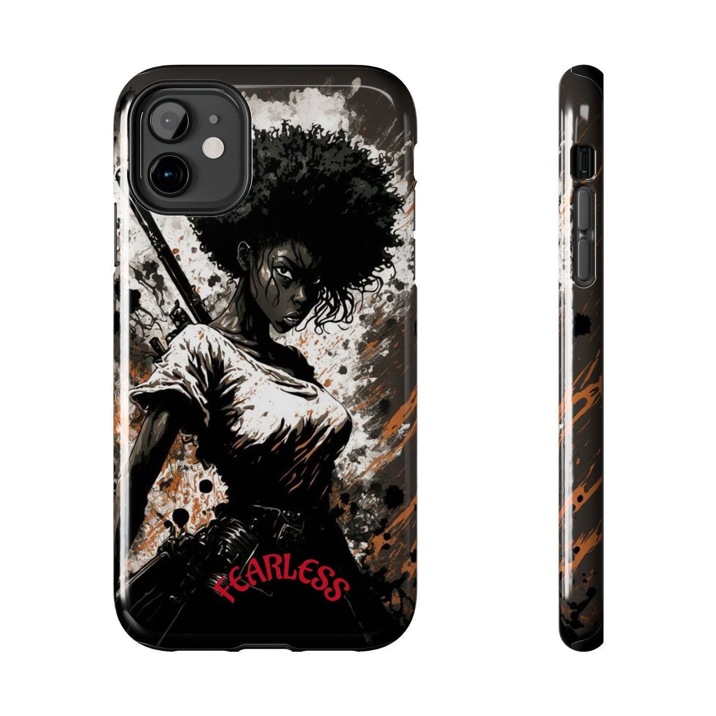 Fearless Tough Phone Cases for Adventurers, Unique Gifts for Him/Her, Durable Phone Accessories, Art-inspired Cases, Stylish Protection