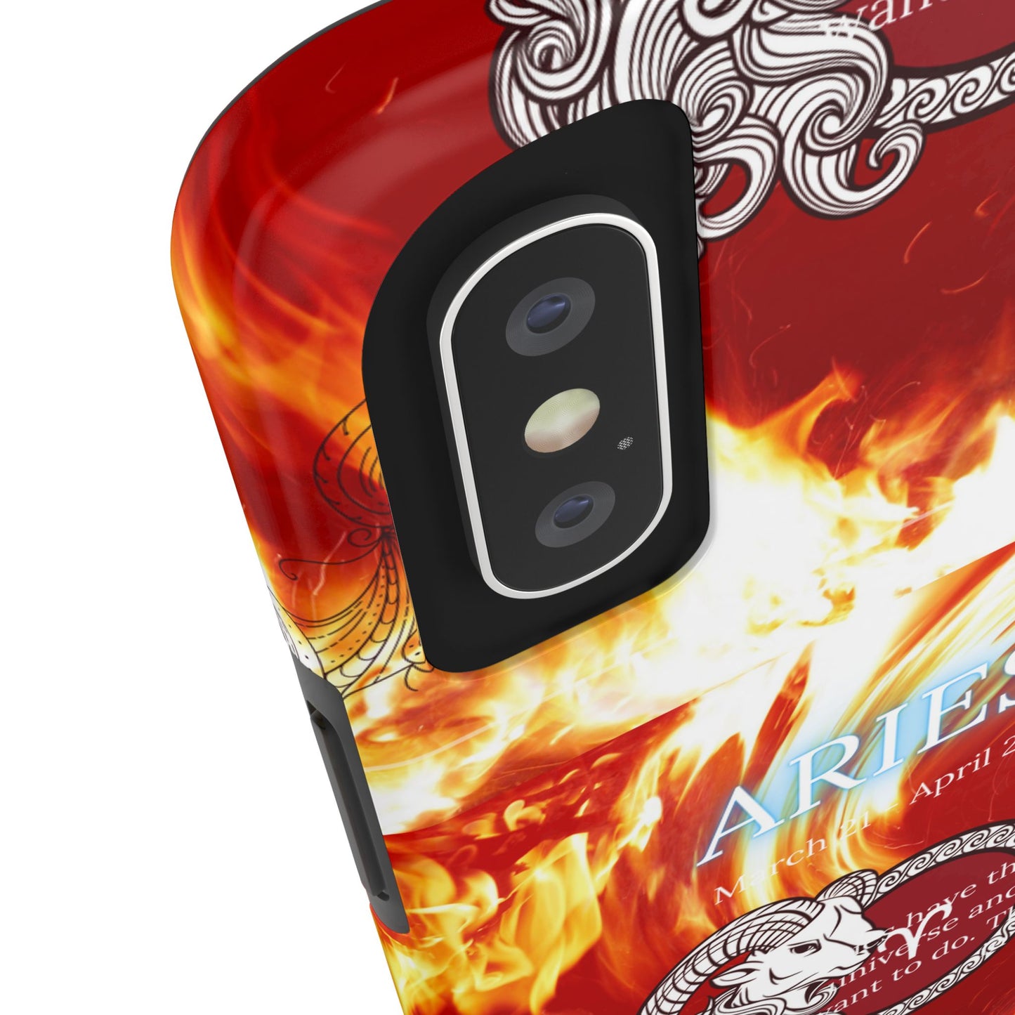 Aries Zodiac Phone Cases, Astrology, Bold Design, Gift for Her, Unique, Durable Cellphone Cover