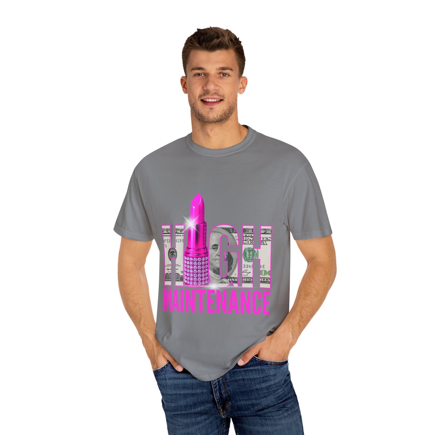 High Maintenance T-Shirt, Trendy Tee for Fashion Lovers, Perfect Gift for Birthdays, Casual Wear, Statement Shirt
