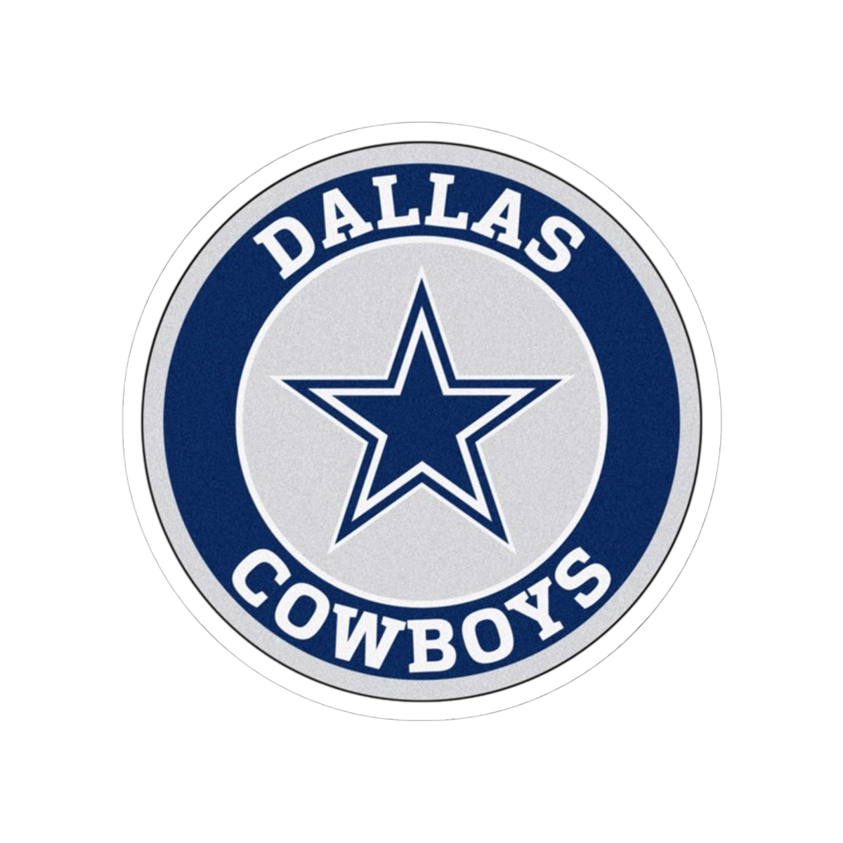 Dallas Cowboys Kiss-Cut Stickers - Sports Team Stickers, Laptop Decals, Fan Gear, Gifts for Cowboys Fans, Sports Decor
