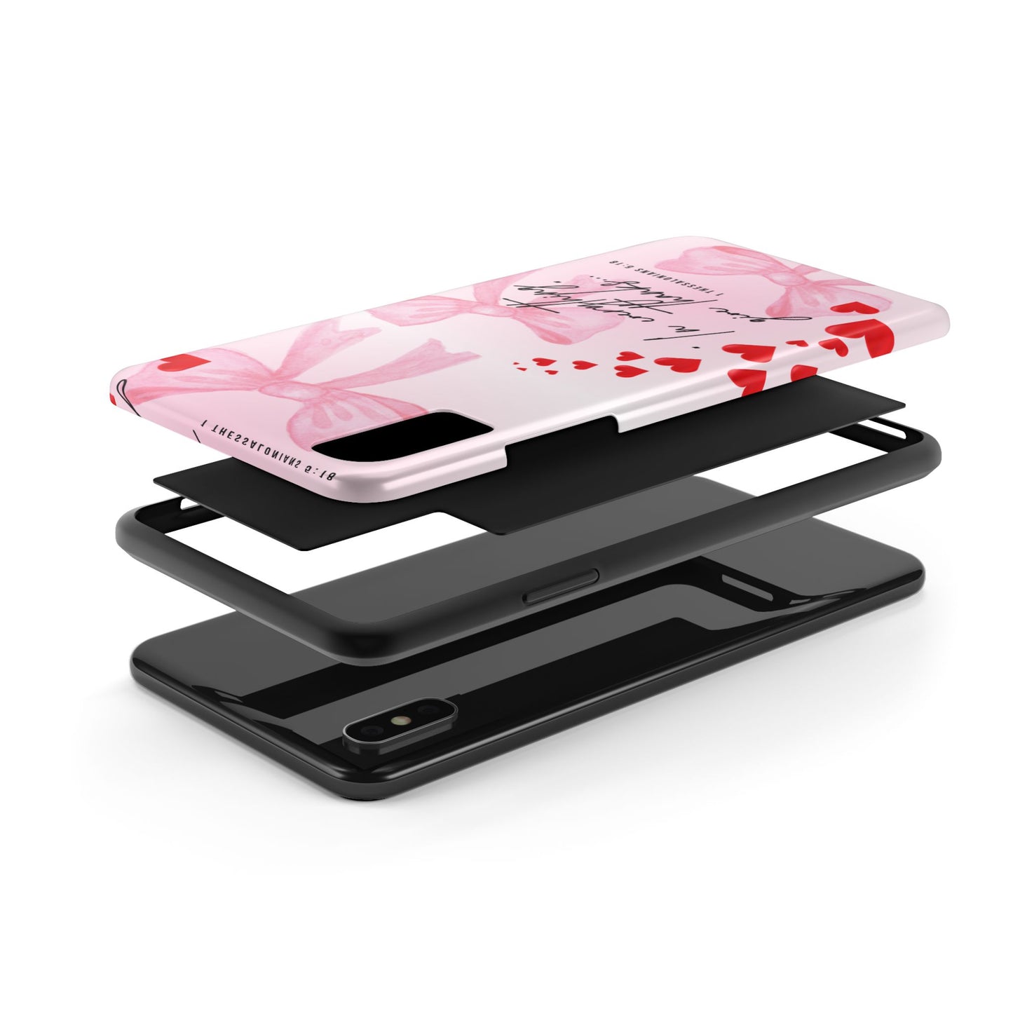 Stylish Tough Phone Cases with Heart Design - Perfect for Gifts, Valentines, Love, Friendship, Personal Expression