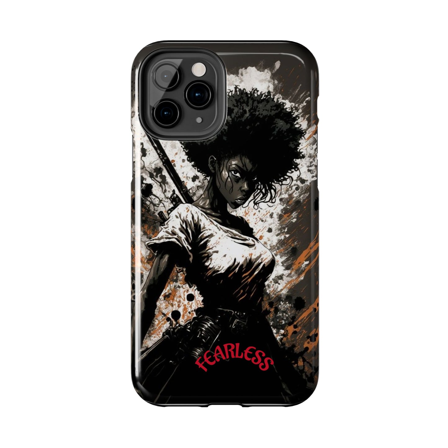 Fearless Tough Phone Cases for Adventurers, Unique Gifts for Him/Her, Durable Phone Accessories, Art-inspired Cases, Stylish Protection