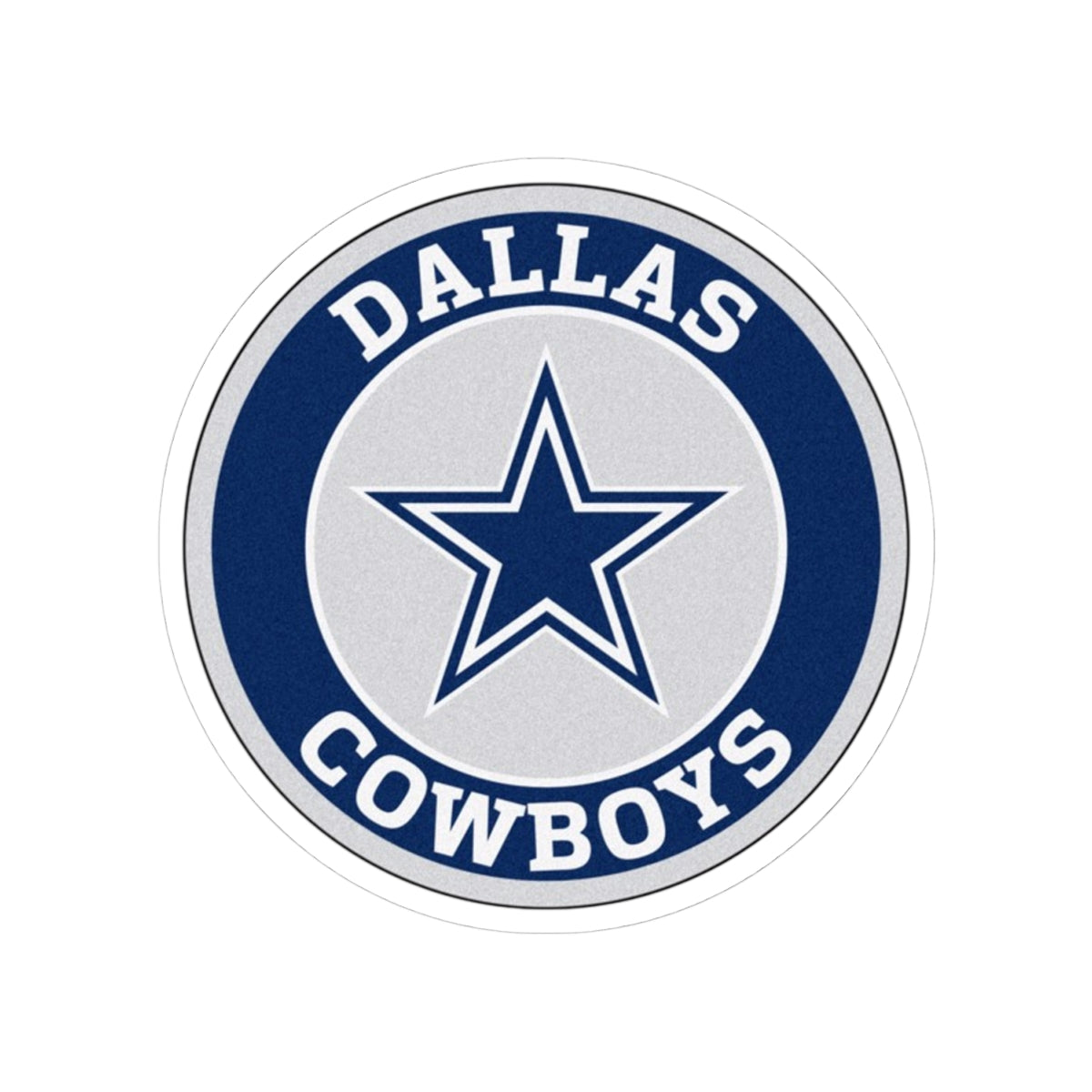 Dallas Cowboys Kiss-Cut Stickers - Sports Team Stickers, Laptop Decals, Fan Gear, Gifts for Cowboys Fans, Sports Decor