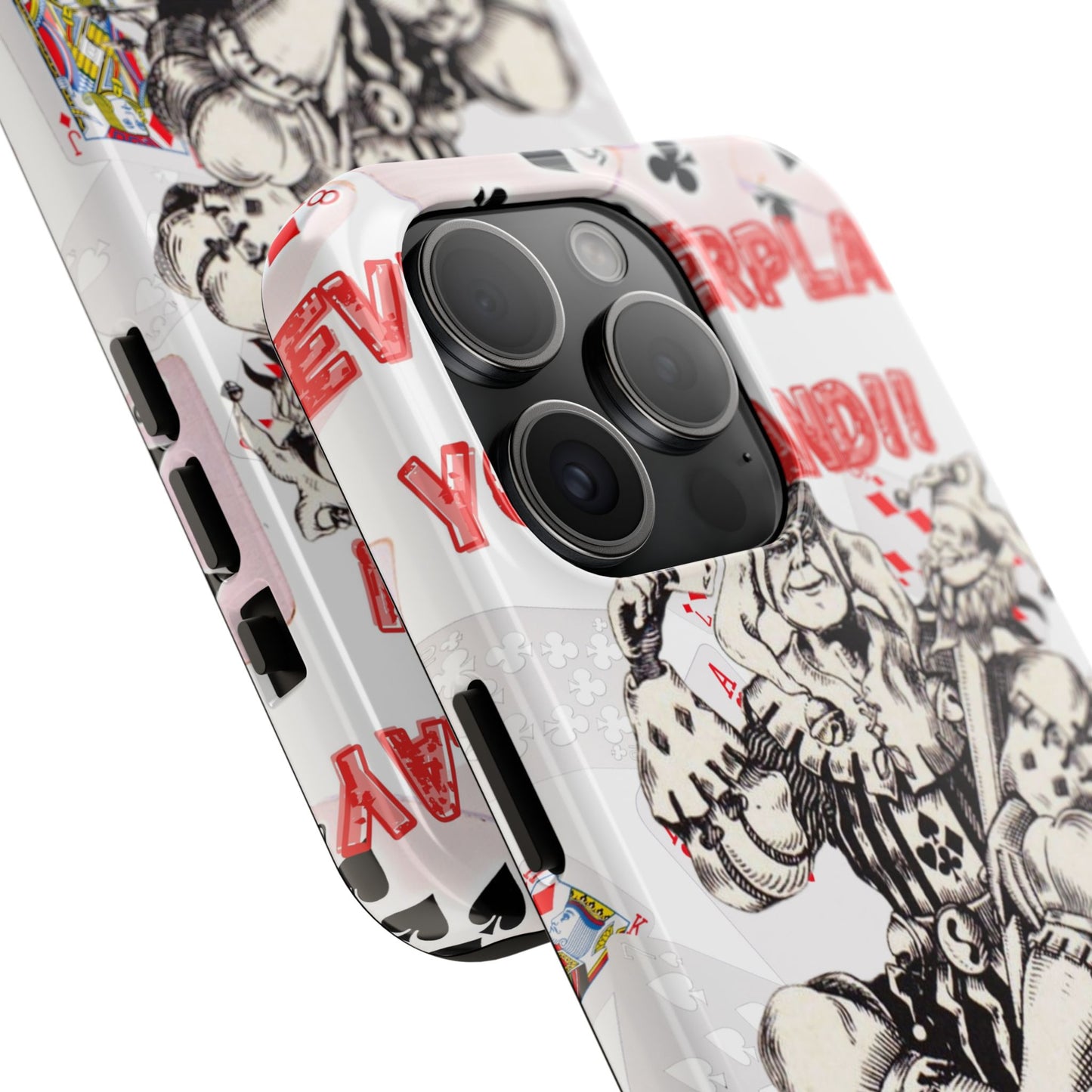Bold Joker Phone Case - Unique Tough Cover for Gamers, Stylish Protection, Gift for Card Players, Fun Design for Phone Lovers
