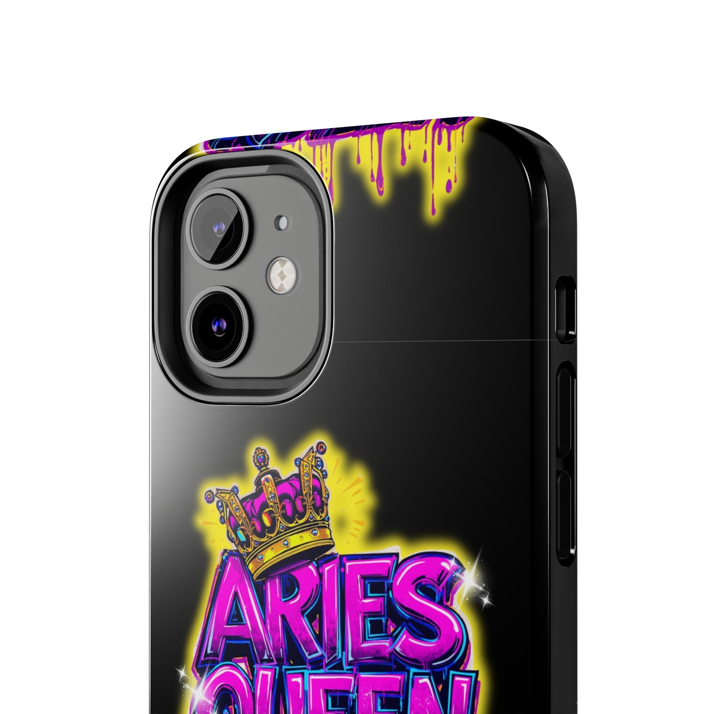 Aries Queen Tough Phone Cases - Vivid Design, Durable Protection, Aries Gifts, Astrology Accessories, Colorful Phone Cover