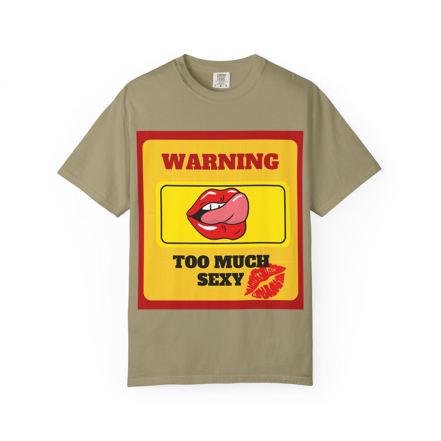 Playful Warning T-shirt, Casual Unisex Tee, Summer Outfit, Gift for Her, Fun Graphic Shirt, Bold Statement Clothing