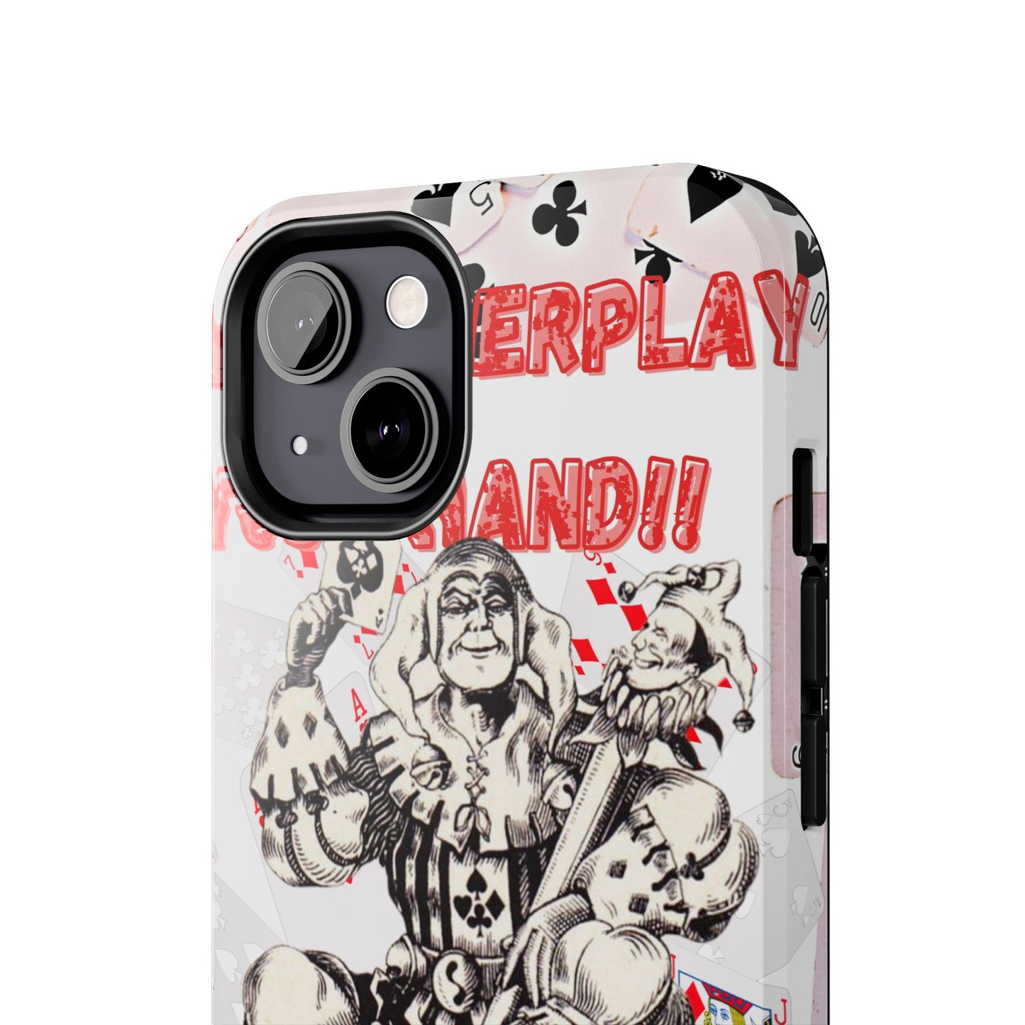 Bold Joker Phone Case - Unique Tough Cover for Gamers, Stylish Protection, Gift for Card Players, Fun Design for Phone Lovers