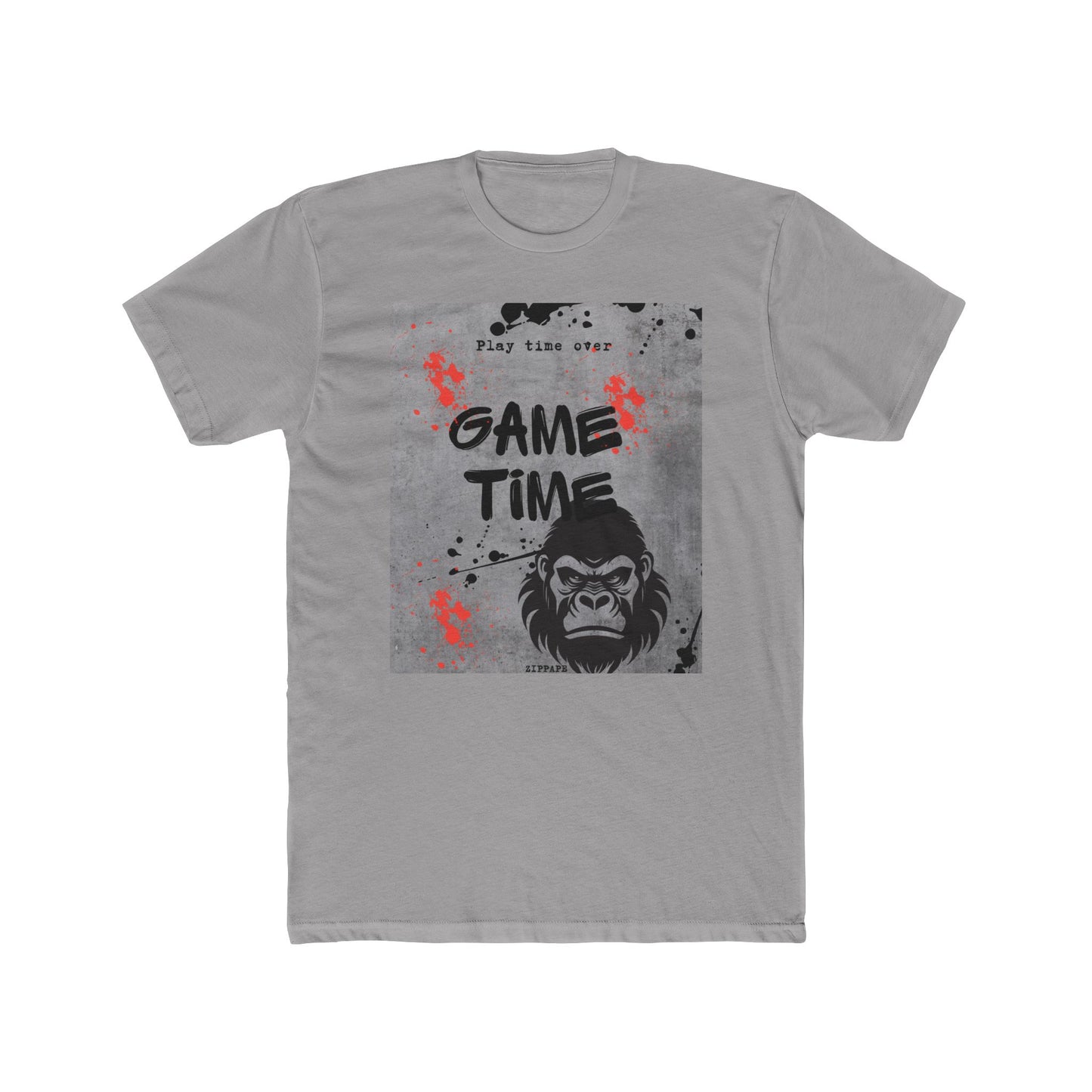 Game Time Unisex Crew Tee | Fun Graphic T-Shirt for Gamers, Casual Wear, Birthday Gift, Party Attire, Everyday Style