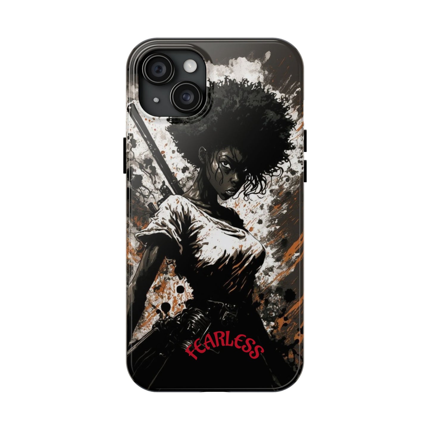 Fearless Tough Phone Cases for Adventurers, Unique Gifts for Him/Her, Durable Phone Accessories, Art-inspired Cases, Stylish Protection