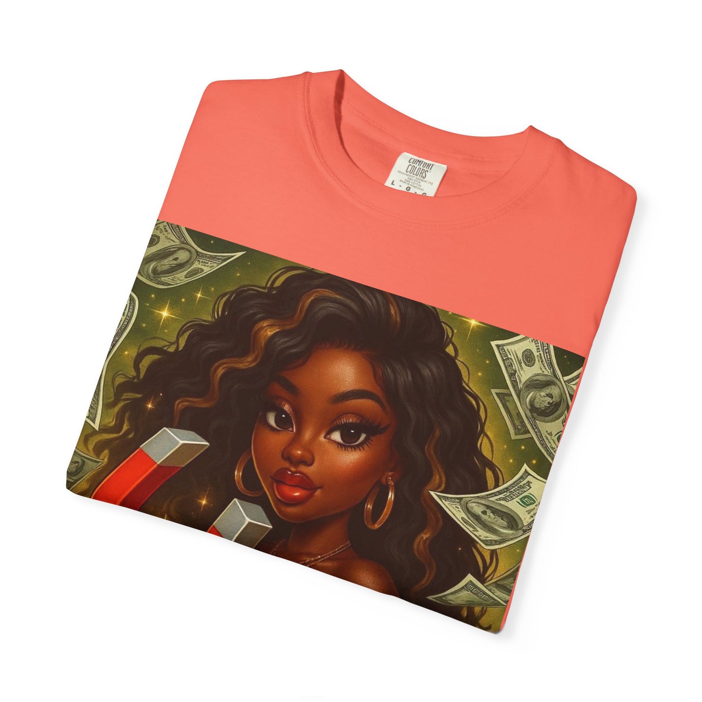 Magnet Money T-Shirt, Unisex Gift, Fashionable Tee, Casual Wear, Unique Graphic Design, Birthday, Motivational Apparel