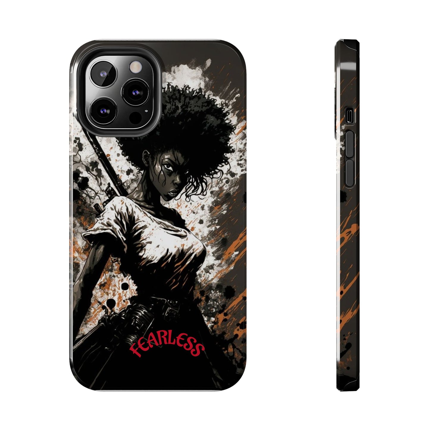 Fearless Tough Phone Cases for Adventurers, Unique Gifts for Him/Her, Durable Phone Accessories, Art-inspired Cases, Stylish Protection