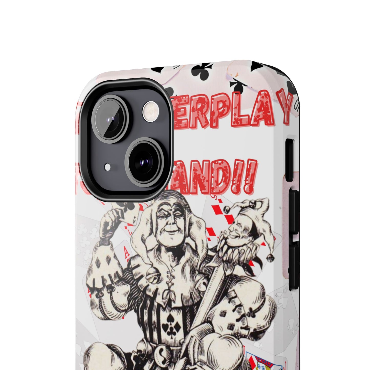 Bold Joker Phone Case - Unique Tough Cover for Gamers, Stylish Protection, Gift for Card Players, Fun Design for Phone Lovers