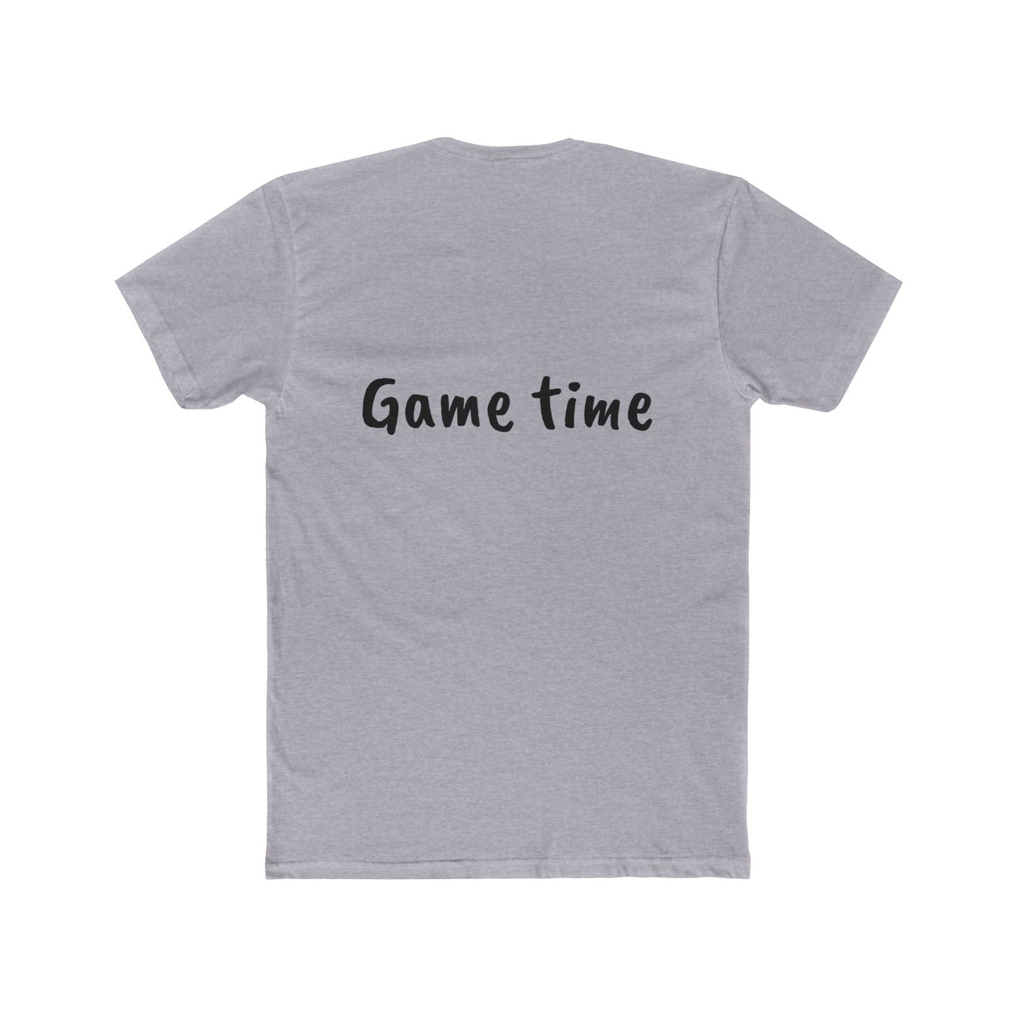 Game Time Unisex Crew Tee | Fun Graphic T-Shirt for Gamers, Casual Wear, Birthday Gift, Party Attire, Everyday Style