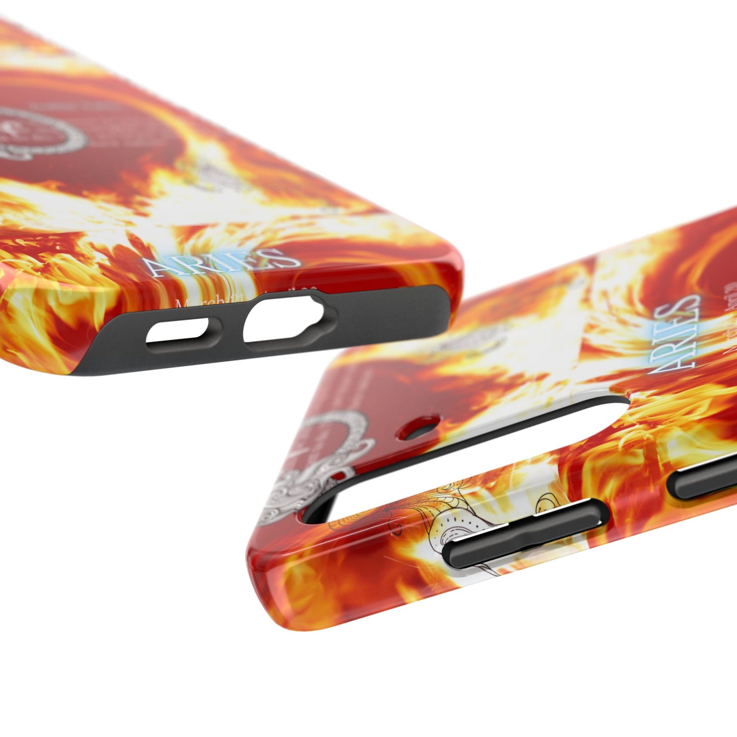 Aries Zodiac Phone Cases, Astrology, Bold Design, Gift for Her, Unique, Durable Cellphone Cover