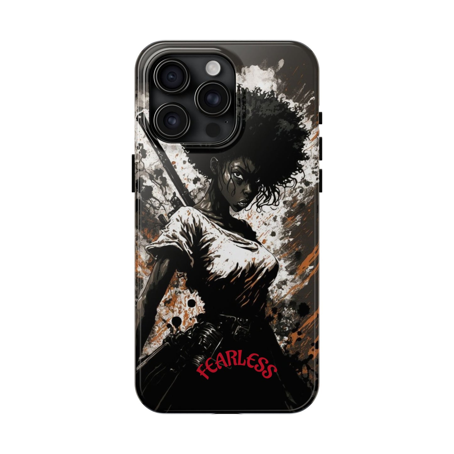 Fearless Tough Phone Cases for Adventurers, Unique Gifts for Him/Her, Durable Phone Accessories, Art-inspired Cases, Stylish Protection