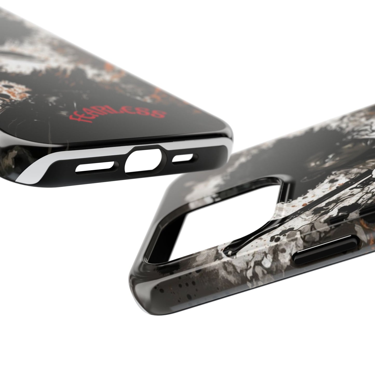 Fearless Tough Phone Cases for Adventurers, Unique Gifts for Him/Her, Durable Phone Accessories, Art-inspired Cases, Stylish Protection