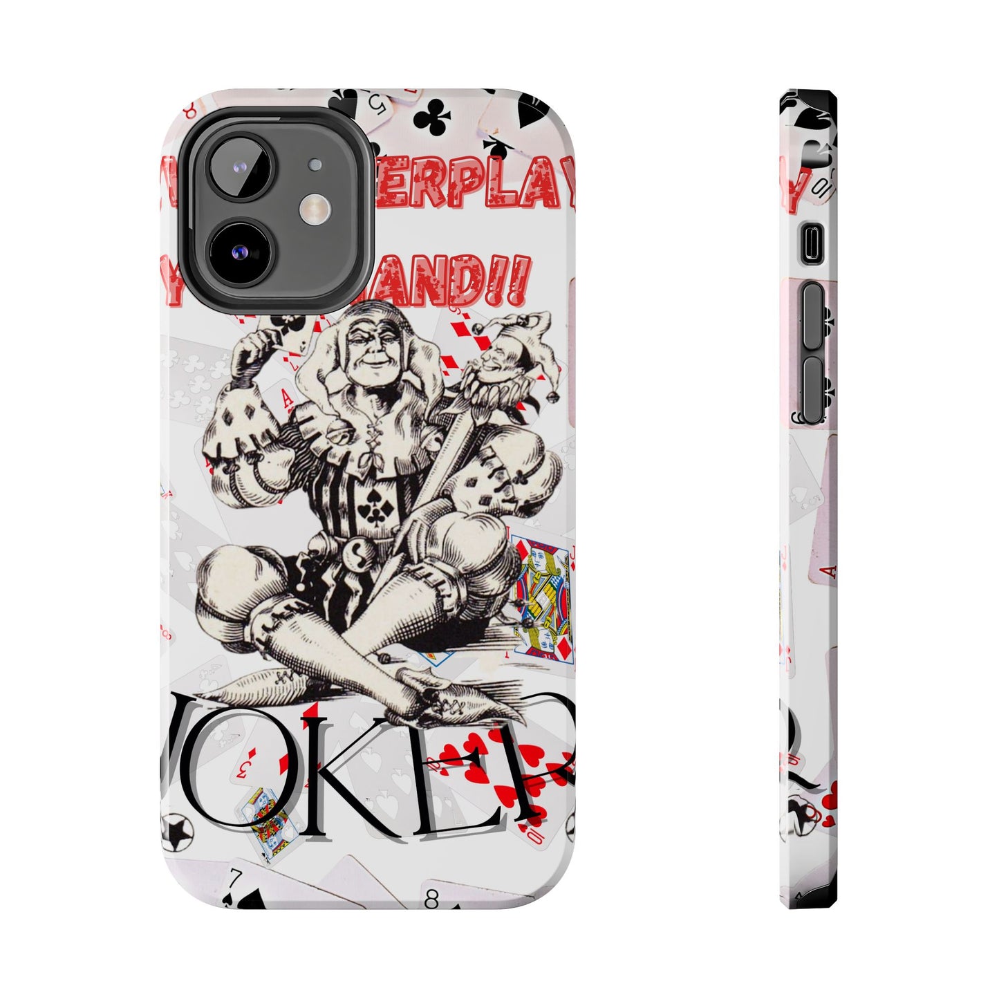 Bold Joker Phone Case - Unique Tough Cover for Gamers, Stylish Protection, Gift for Card Players, Fun Design for Phone Lovers