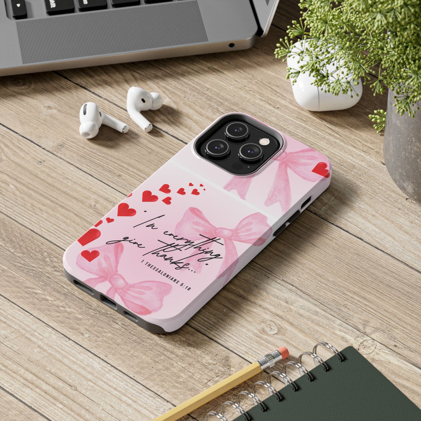 Stylish Tough Phone Cases with Heart Design - Perfect for Gifts, Valentines, Love, Friendship, Personal Expression